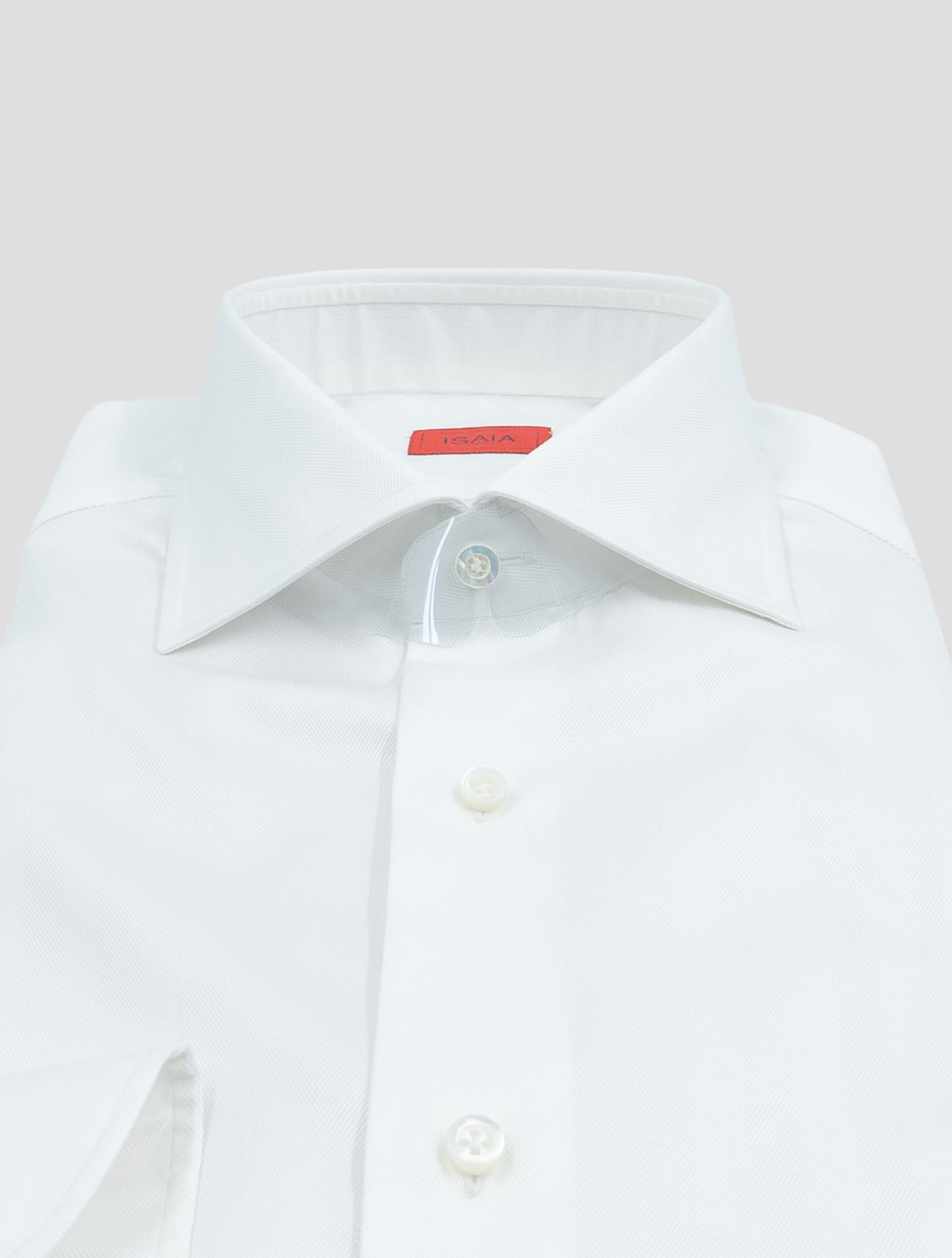 Isaia  White Cotton Shirt 2