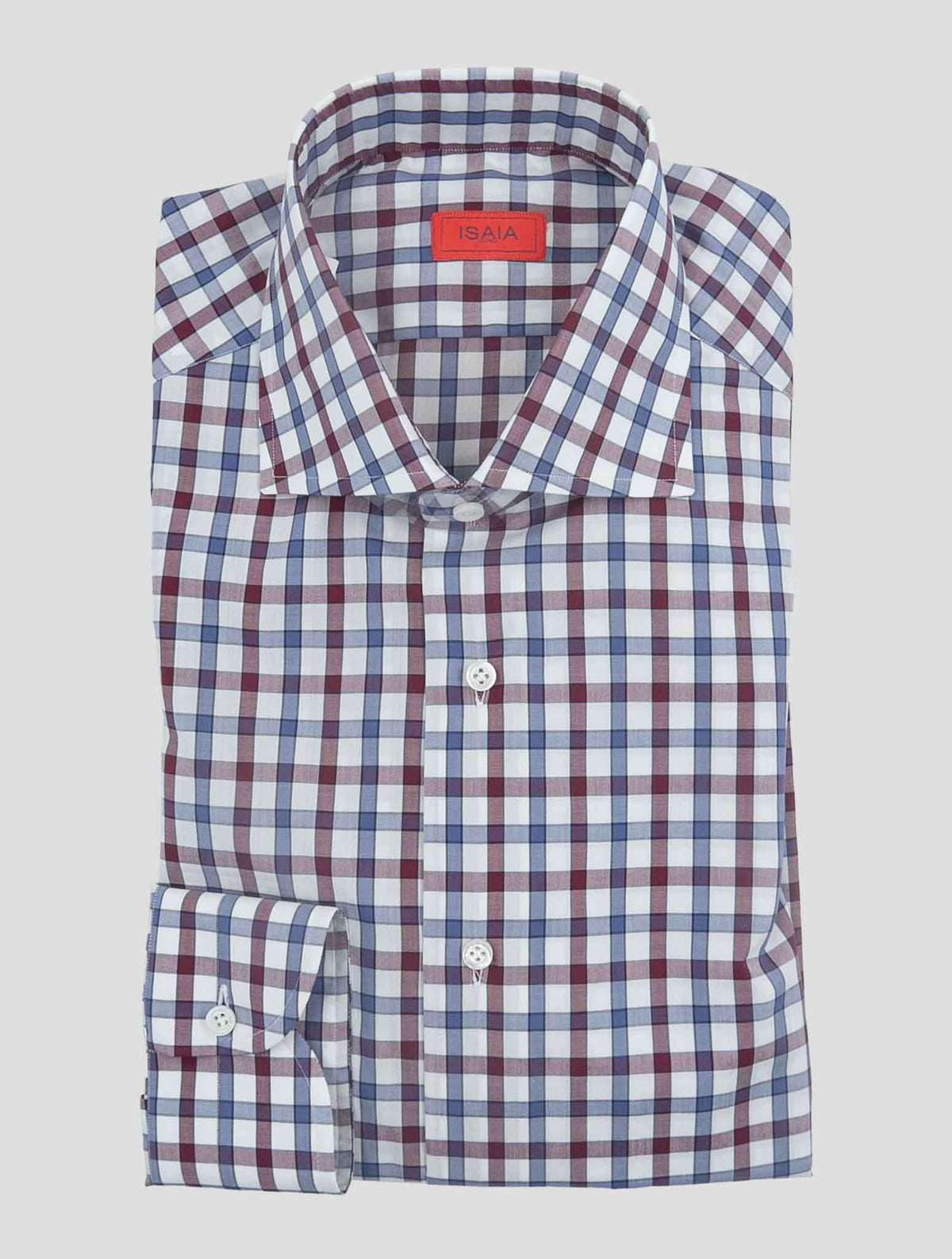 Isaia Multicolor Cotton Shirt 1