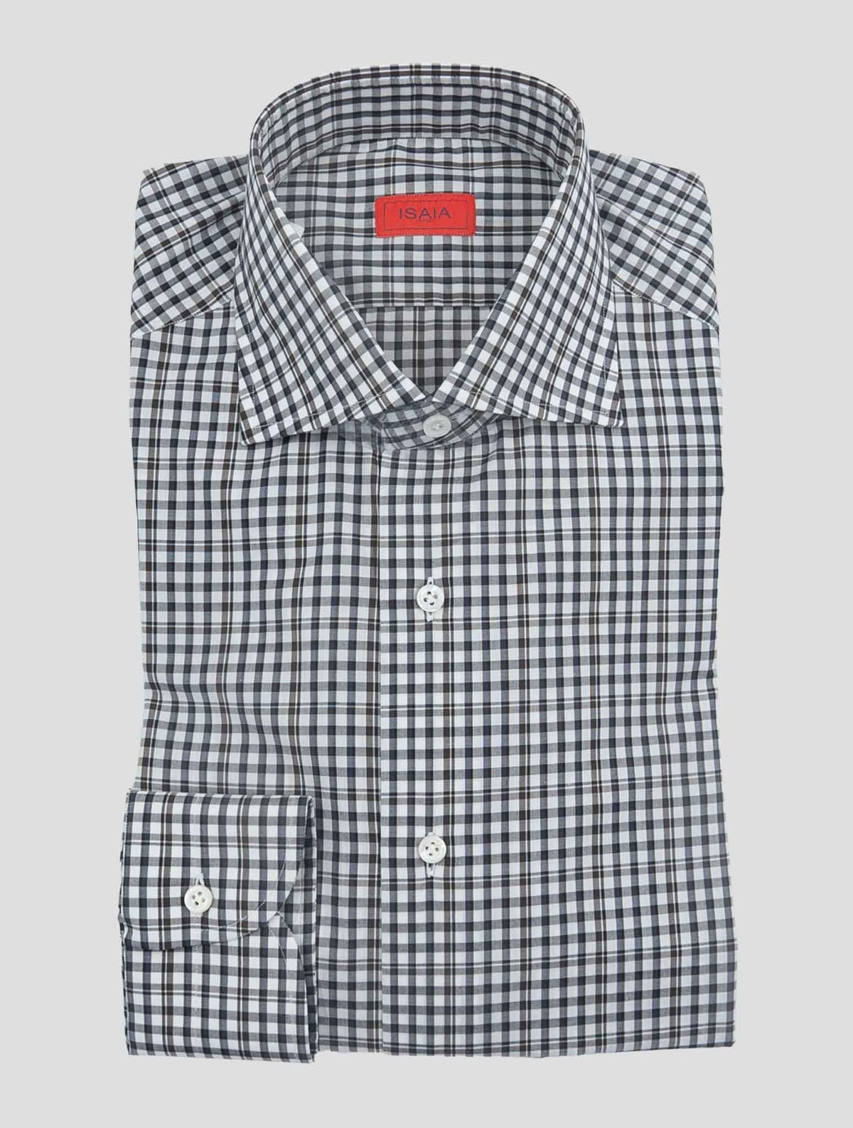 Isaia Multicolor Cotton Shirt 1