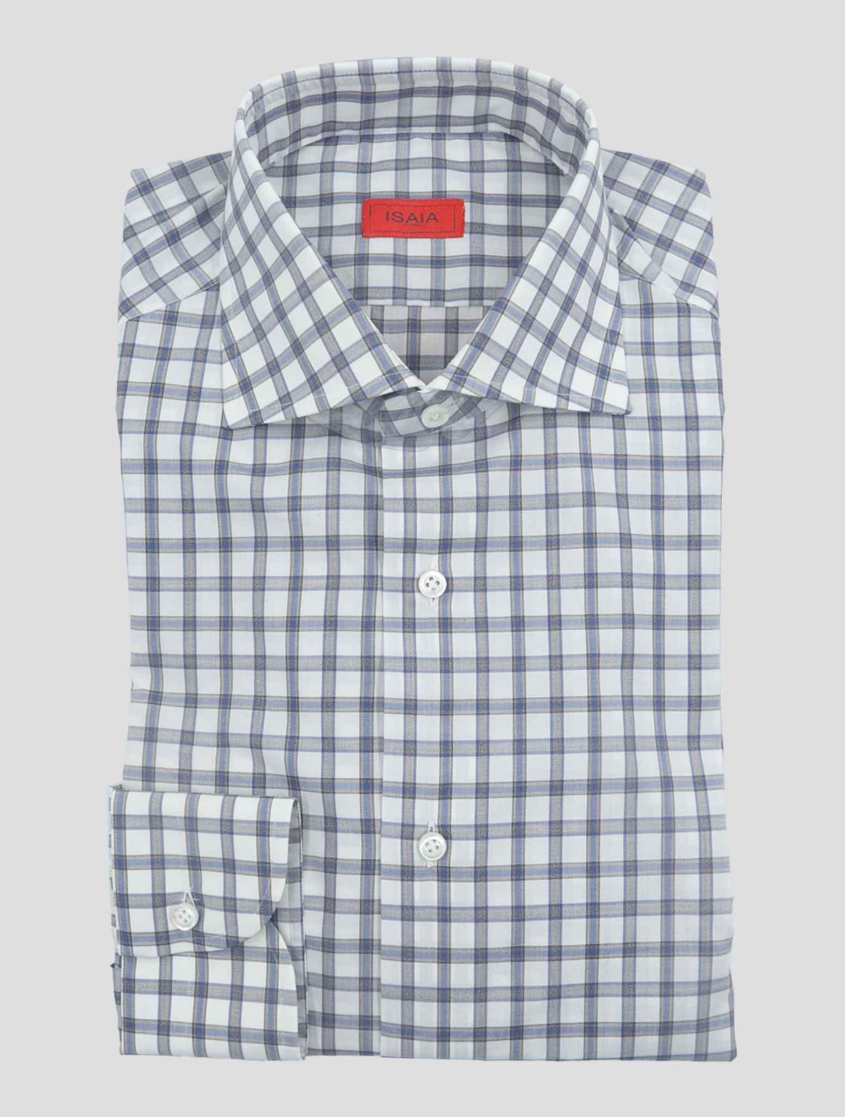 Isaia Multicolor Cotton Shirt 1