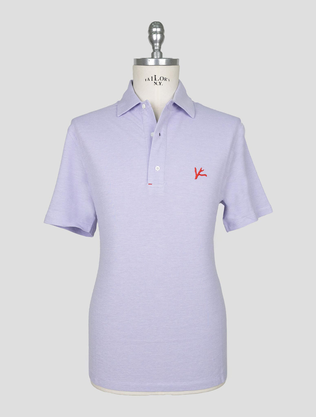 Isaia Lilac Cotton Polo 1