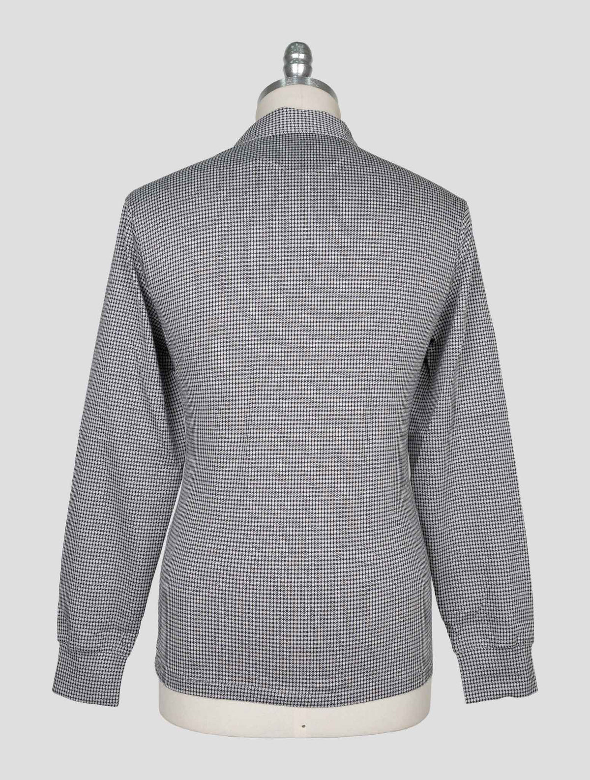 Isaia Black White Cotton Sweater Polo 3