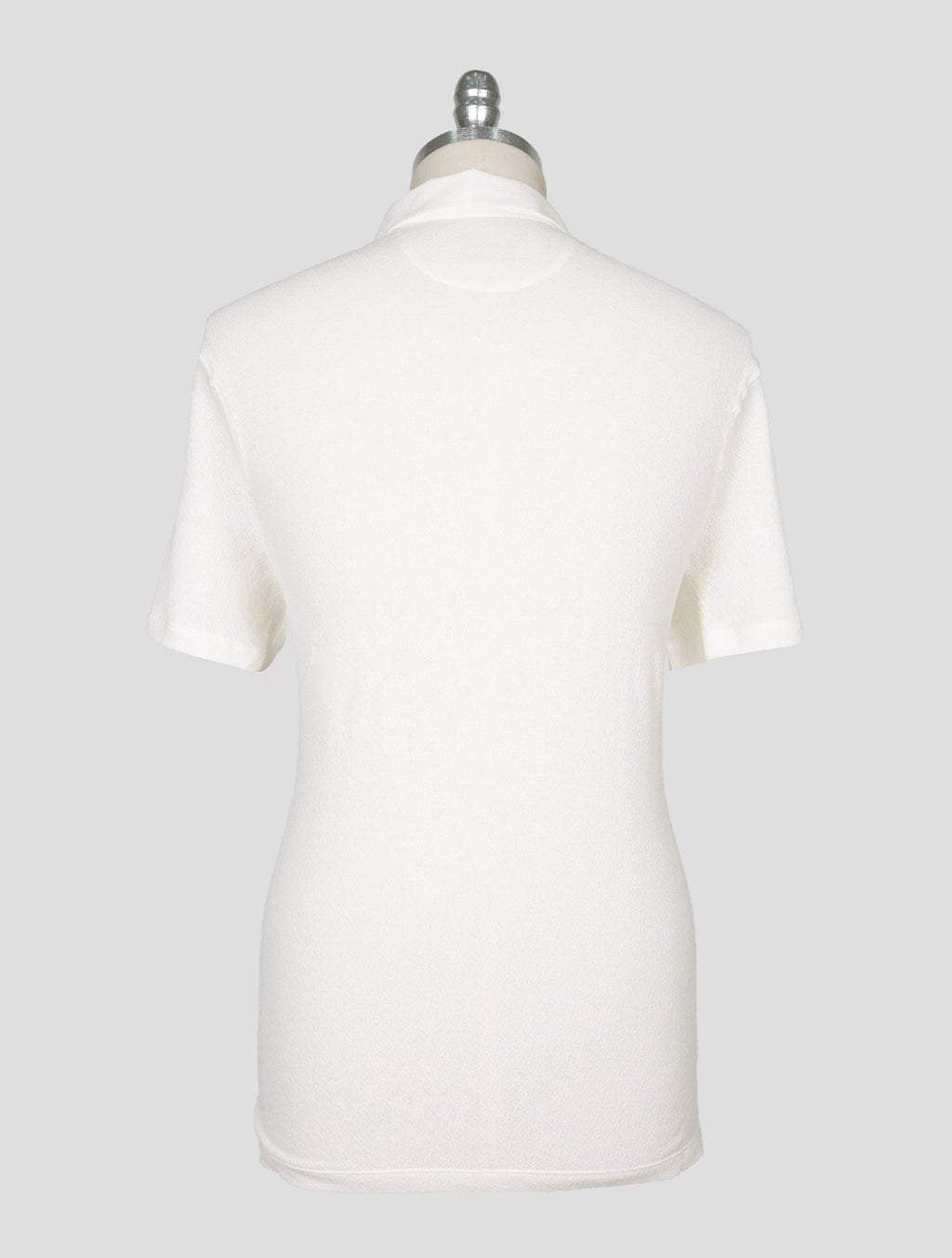 Isaia White Cotton  Polo 3