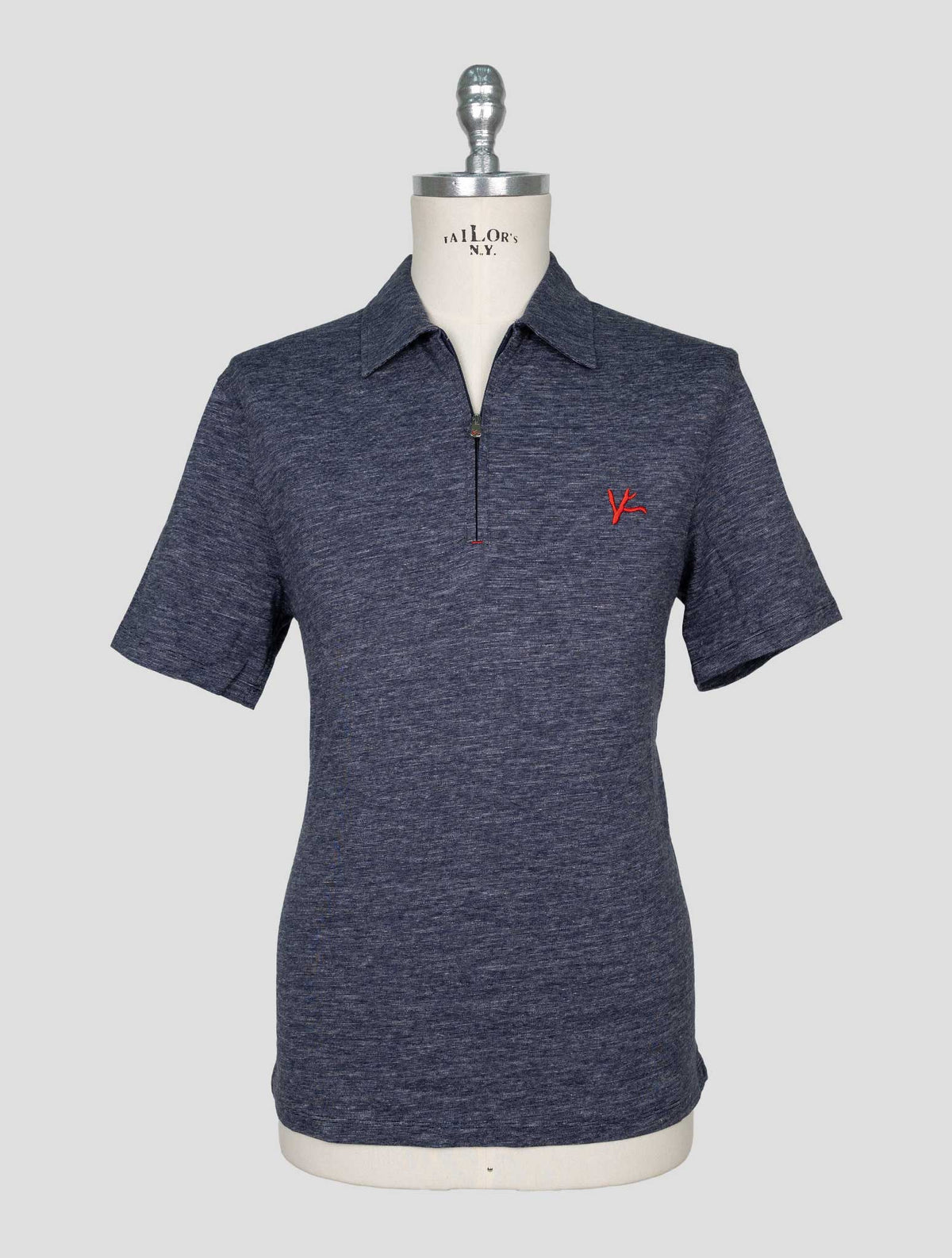 Isaia Blue Cotton  Polo 1
