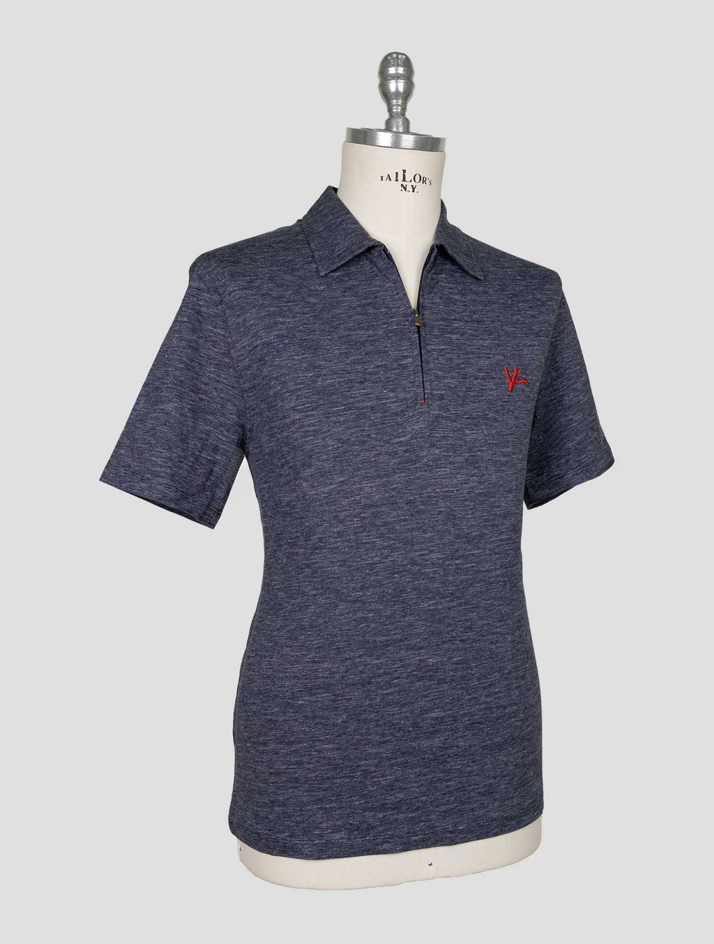 Isaia Blue Cotton  Polo 2