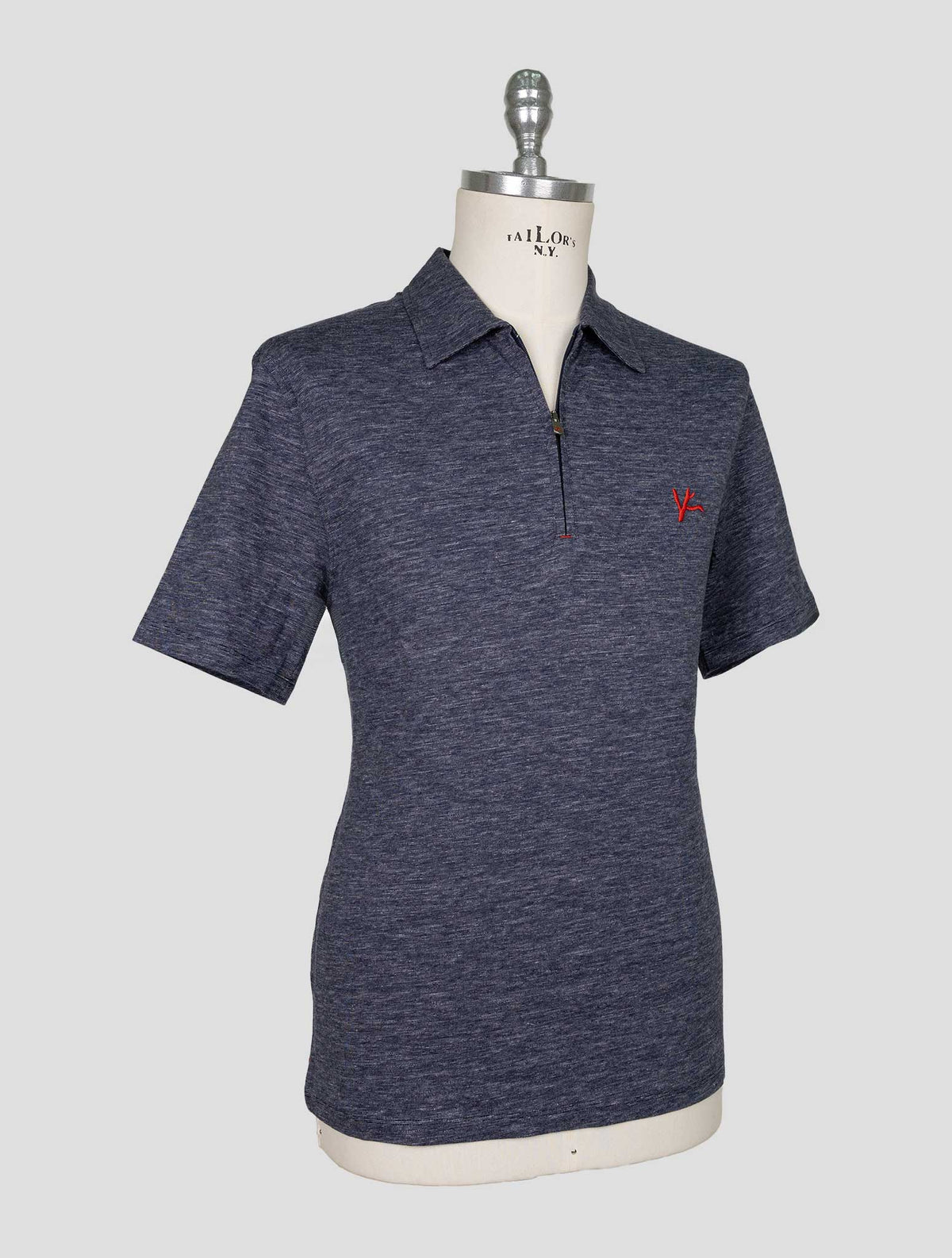 Isaia Blue Cotton  Polo 2