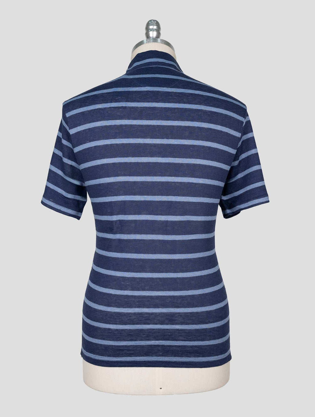 Isaia Blue Linen  Polo 3