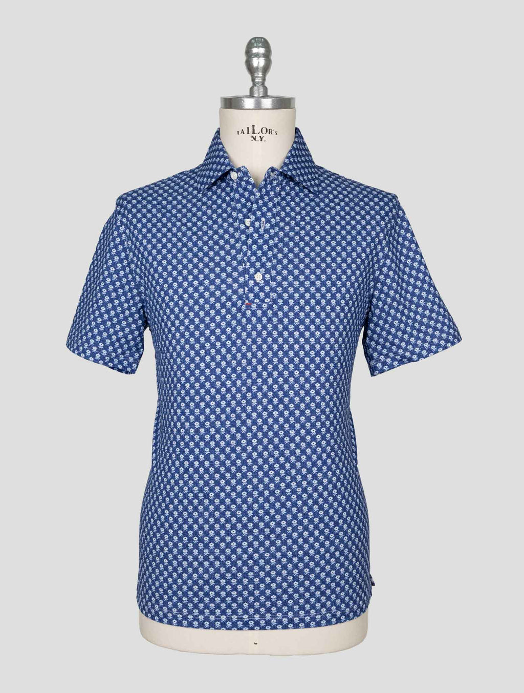 Isaia Blue Cotton  Polo 1