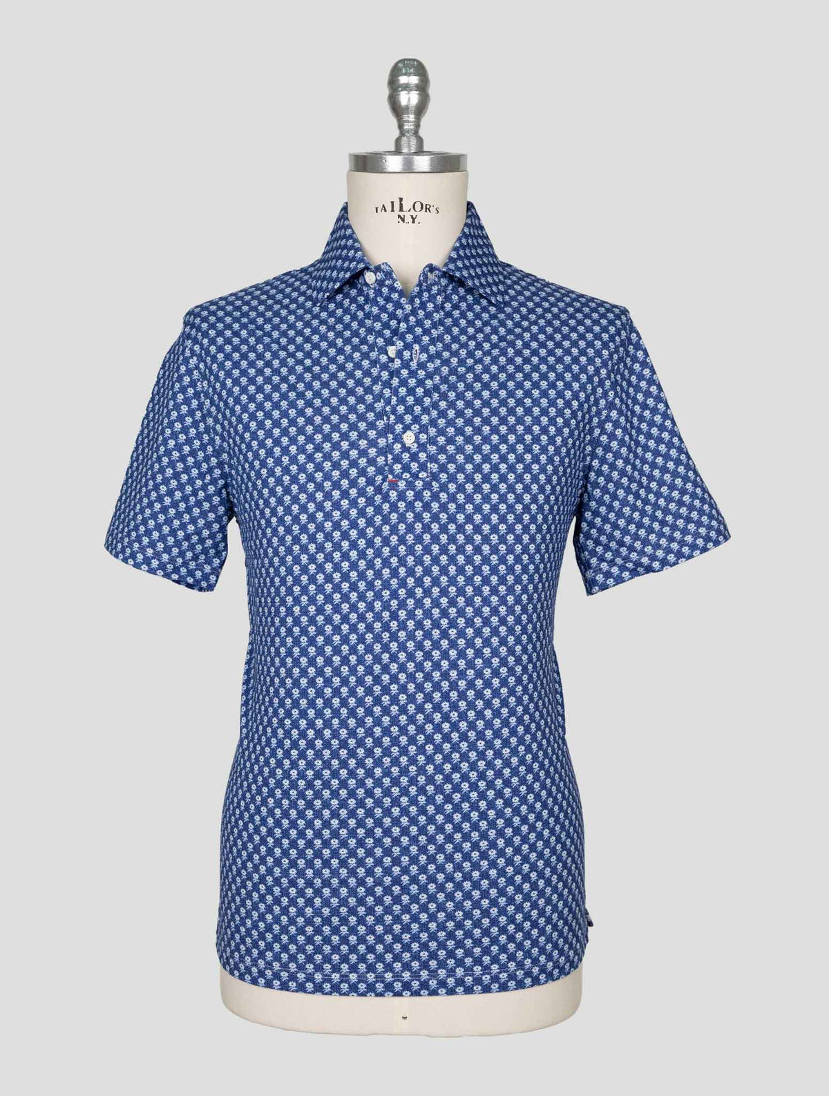 Isaia Blue Cotton  Polo 1