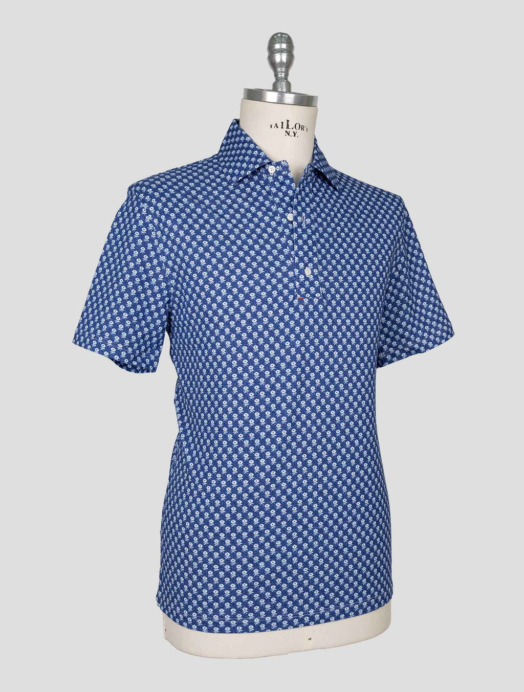 Isaia Blue Cotton  Polo 2