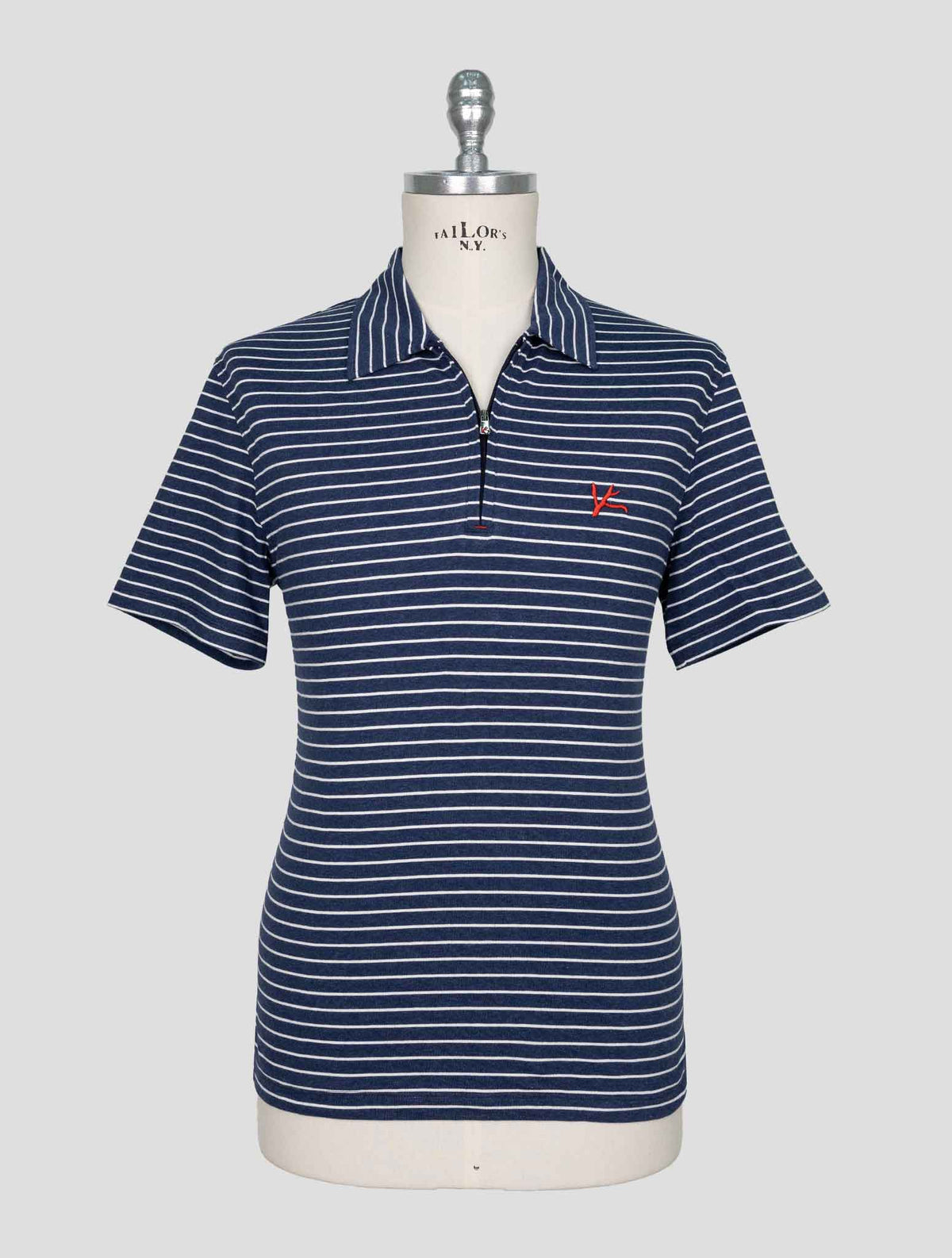 Isaia Blue Cotton  Polo 1