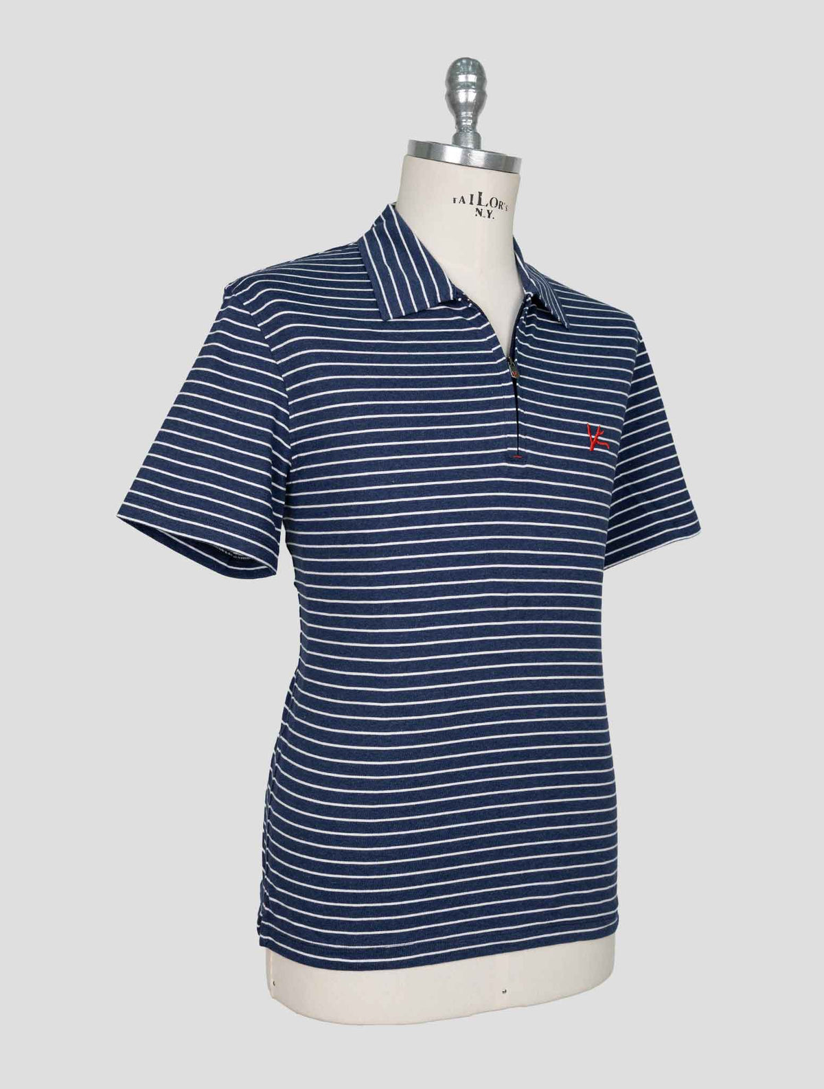 Isaia Blue Cotton  Polo 2
