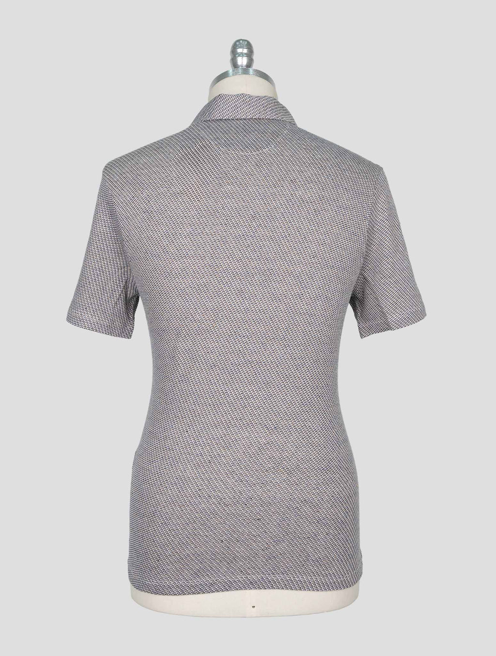 Isaia Multicolor Cotton Linen Polo 3