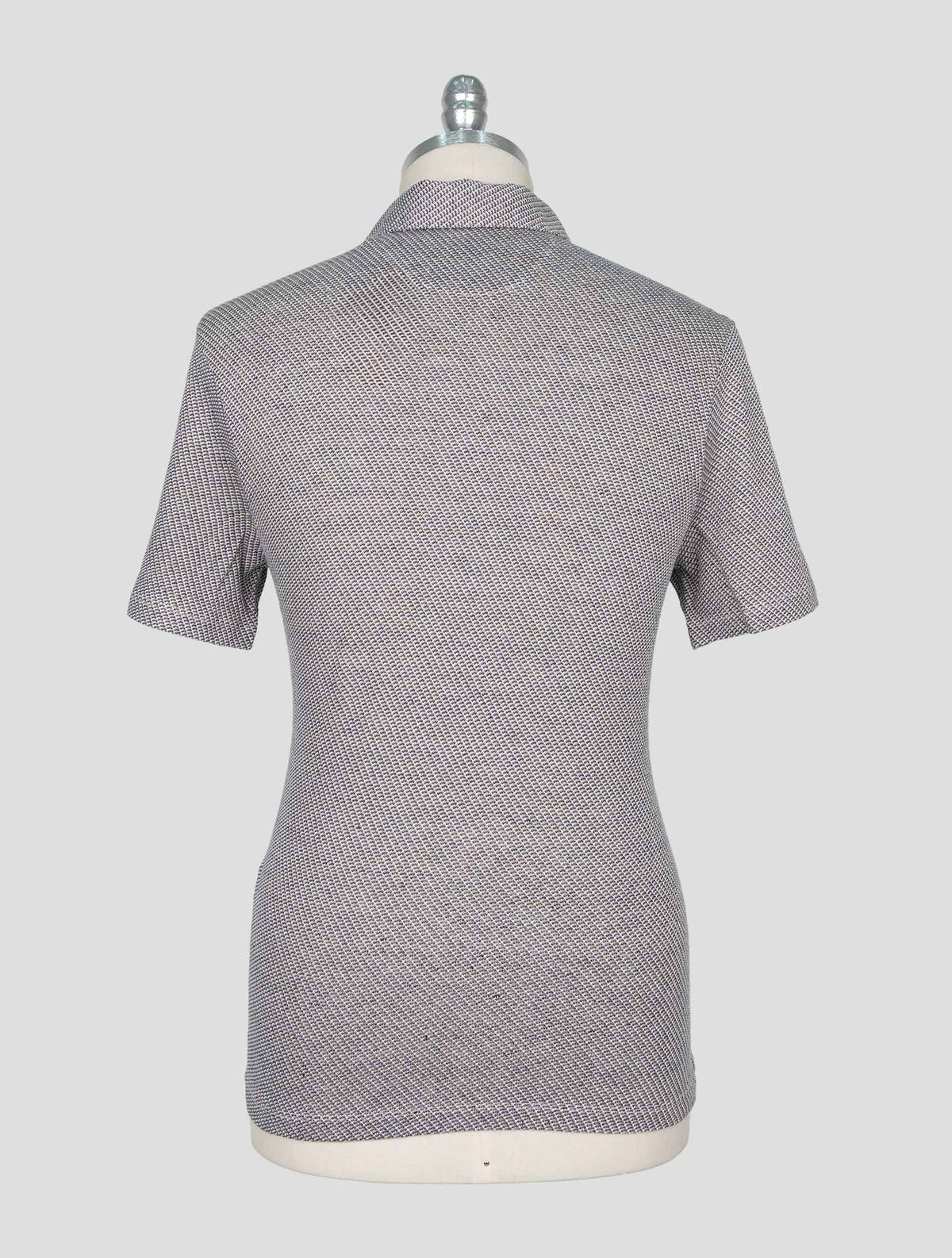 Isaia Multicolor Cotton Linen Polo 3