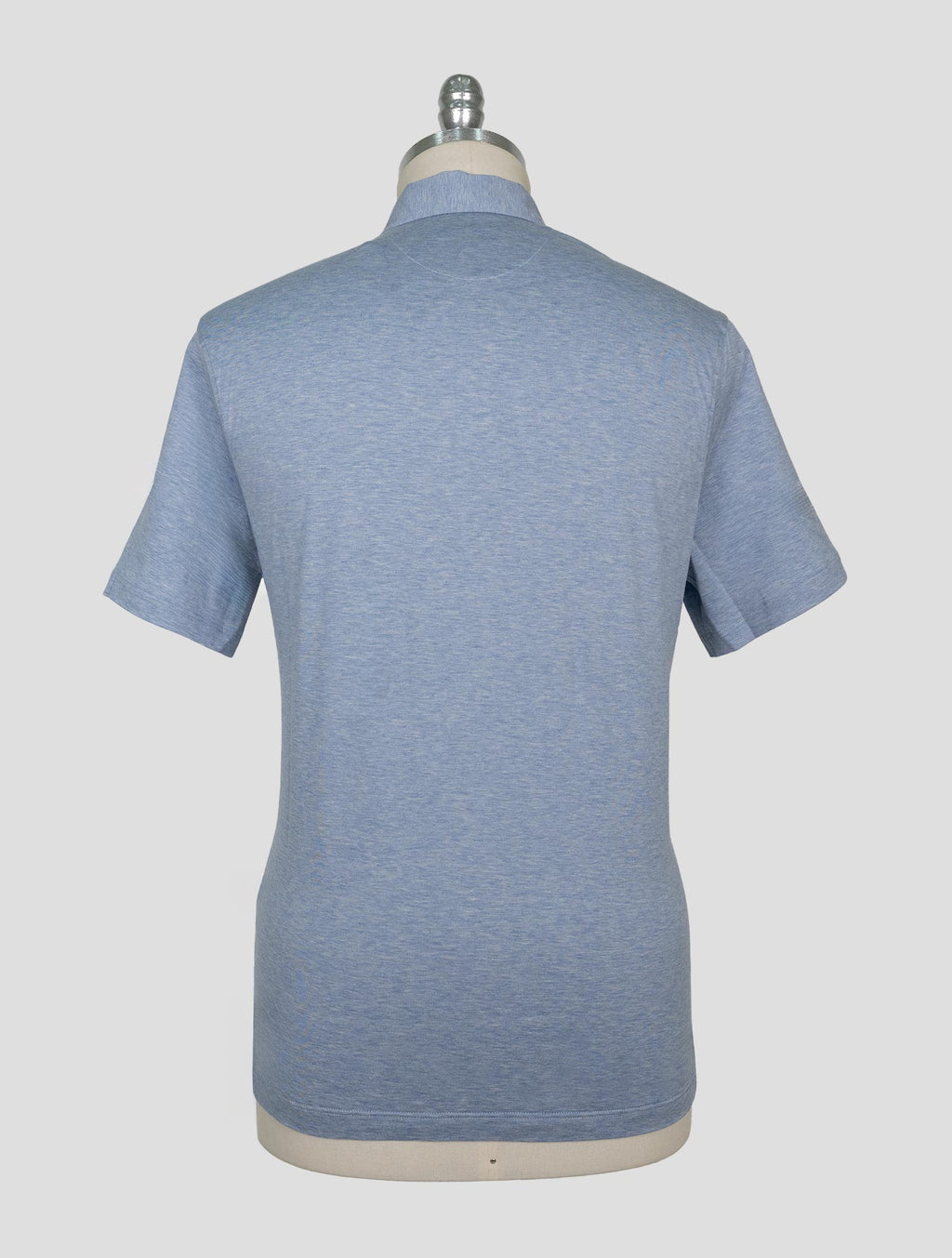 Isaia Light Blue Cotton Polo 3