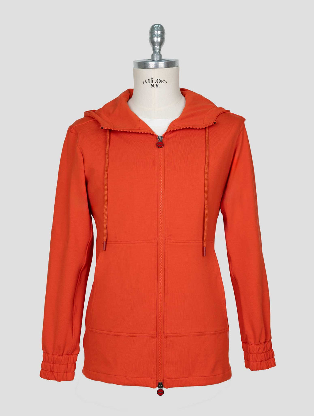 Kiton Orange Cotton Ea Shirt Umbi 1