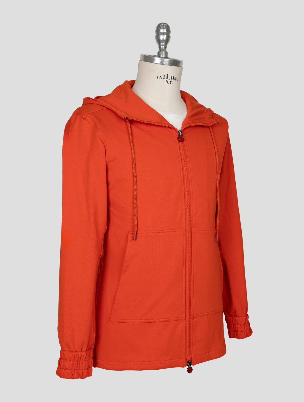 Kiton Orange Cotton Ea Shirt Umbi 2