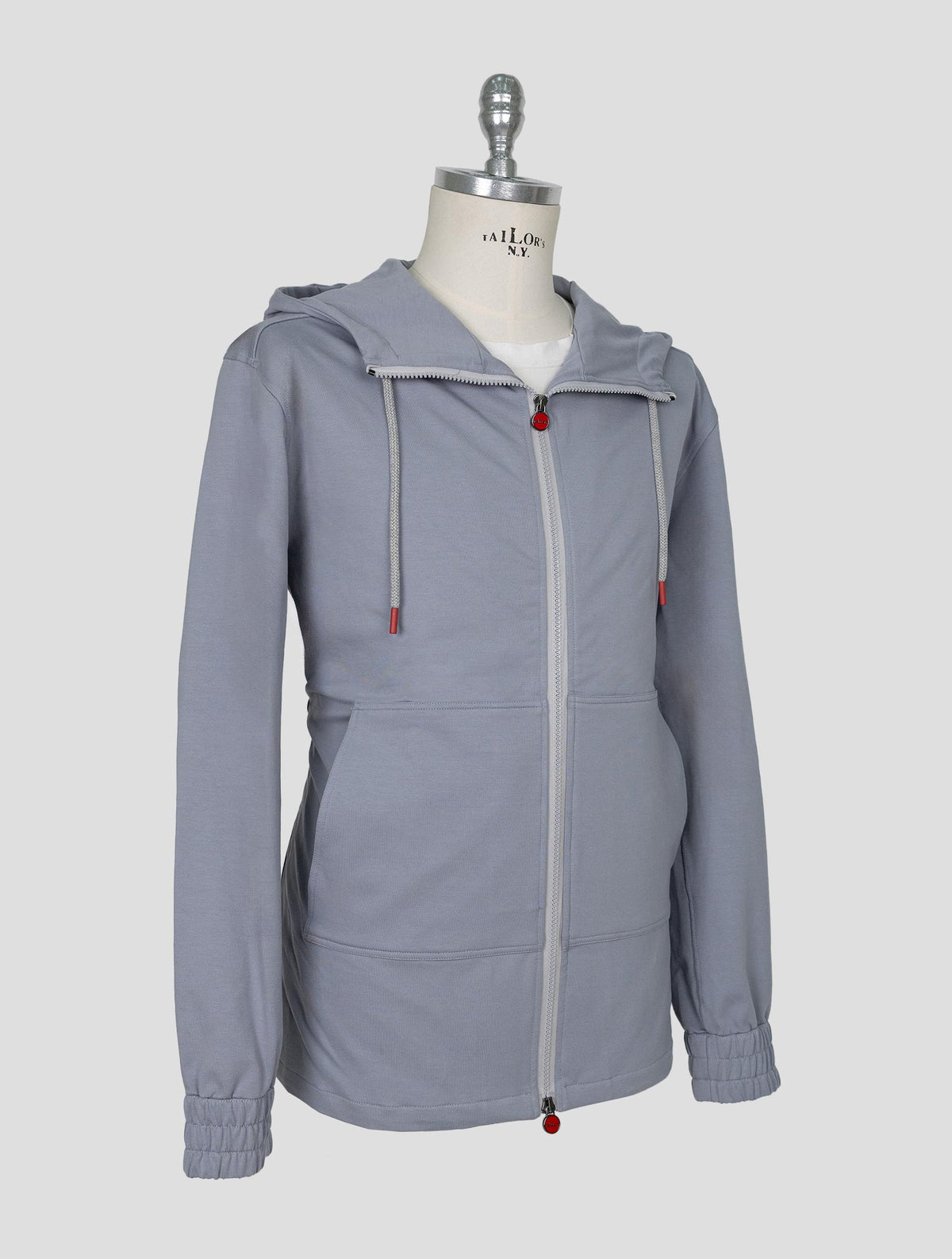 Kiton Light Blue Cotton Ea Shirt Umbi 2