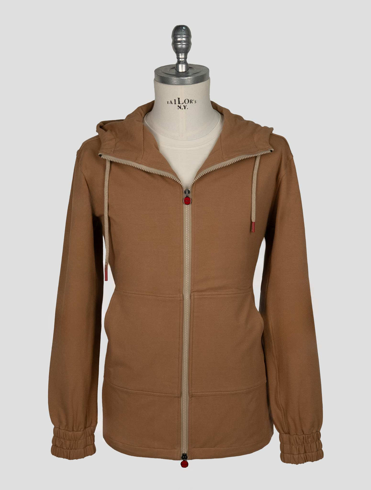 Kiton Brown Cotton Ea Umbi Shirt 1