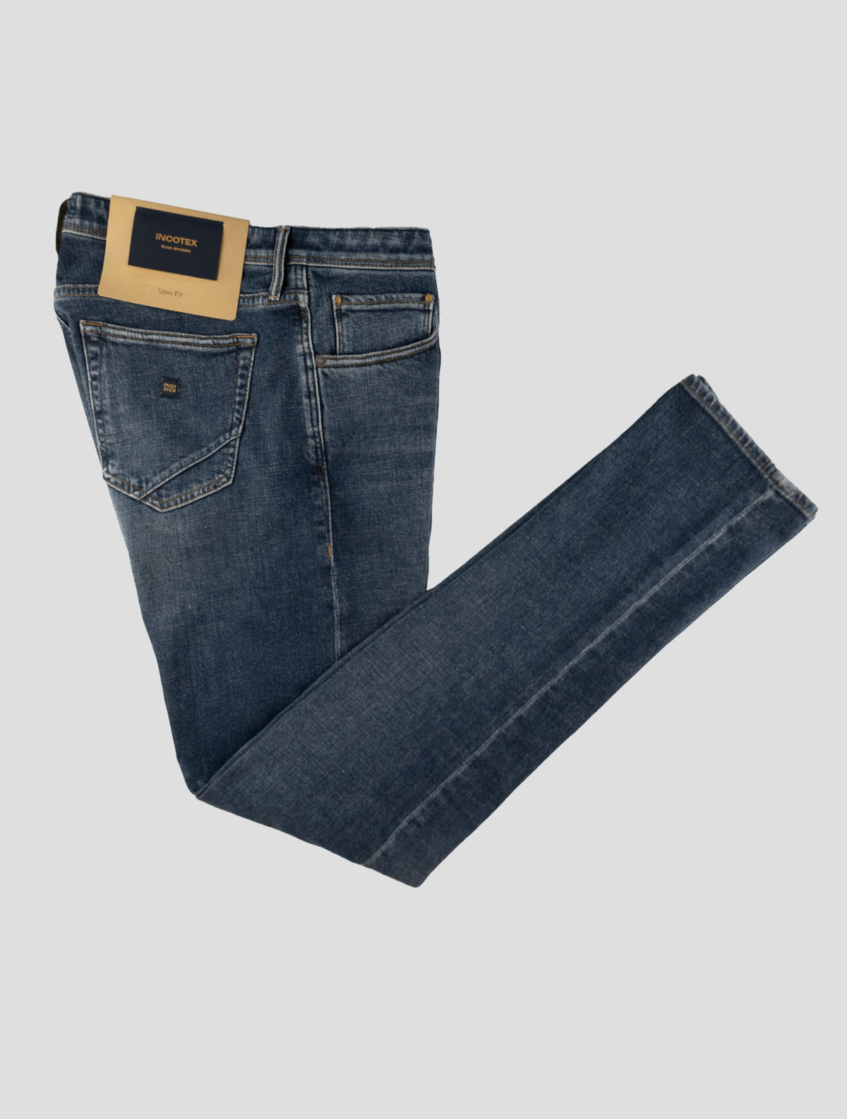 Incotex Blue Cotton Ea Jeans 1