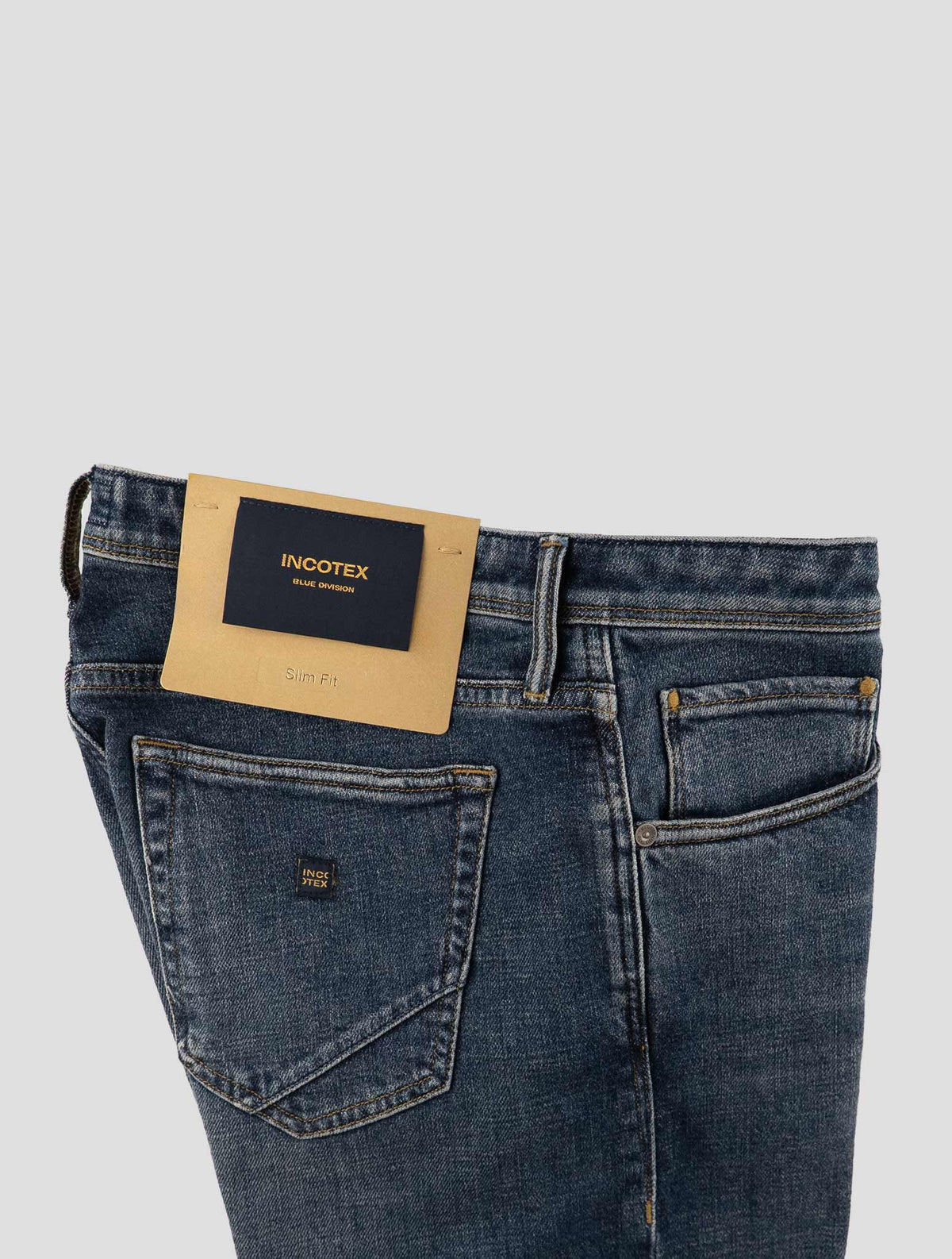 Incotex Blue Cotton Ea Jeans 3