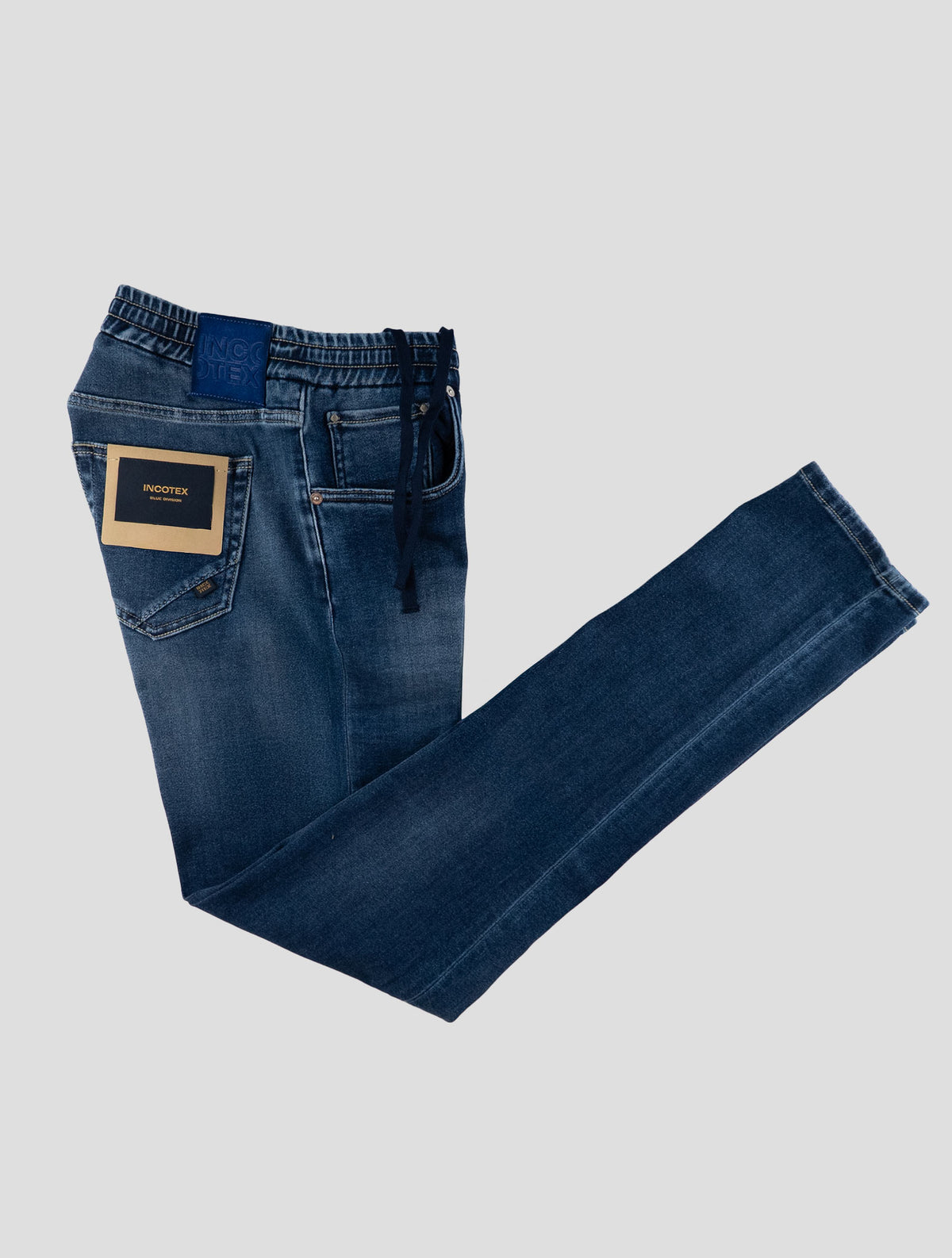 Incotex Blue Cotton Pl Ea Jeans 1