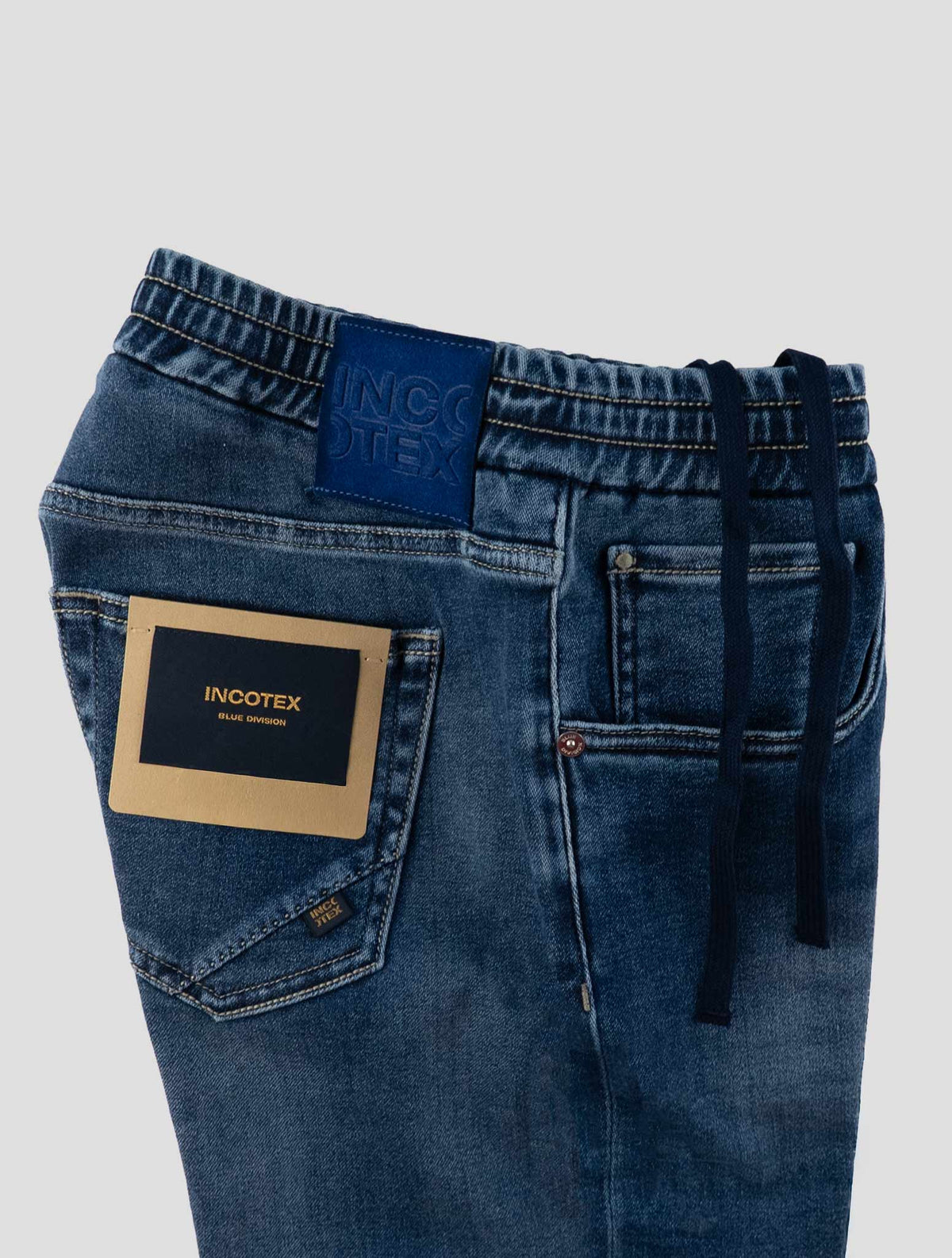 Incotex Blue Cotton Pl Ea Jeans 3