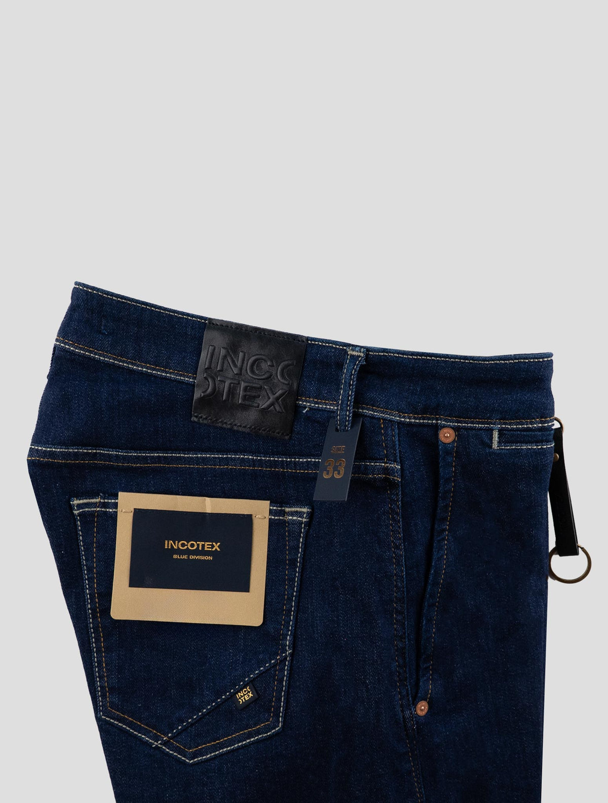 Incotex Blue Cotton Els Ea Jeans 3