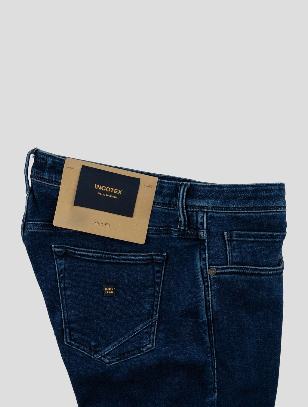 Incotex Blue Cotton Pl Ea Jeans 3