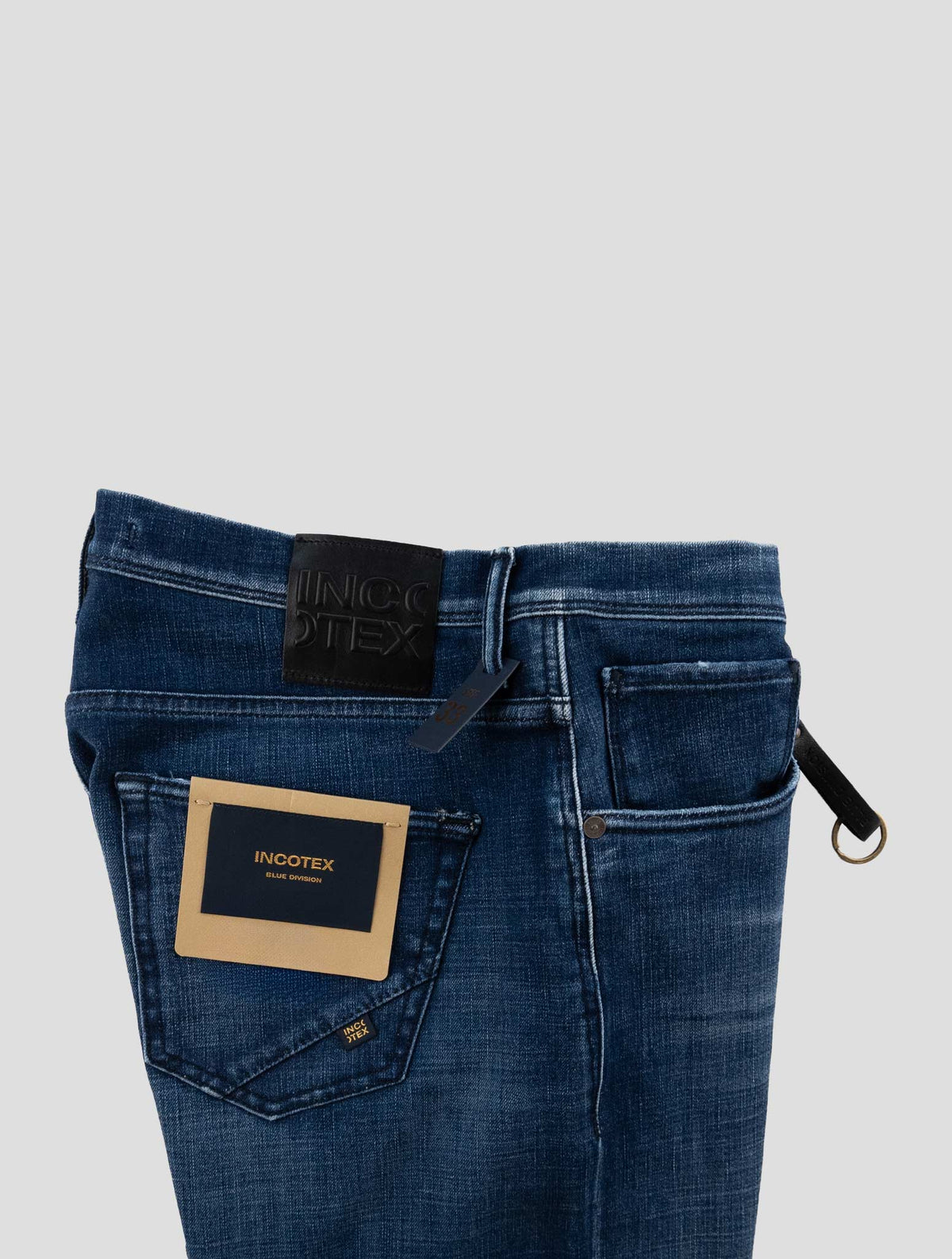 Incotex Blue Cotton Pl Ea Jeans 3