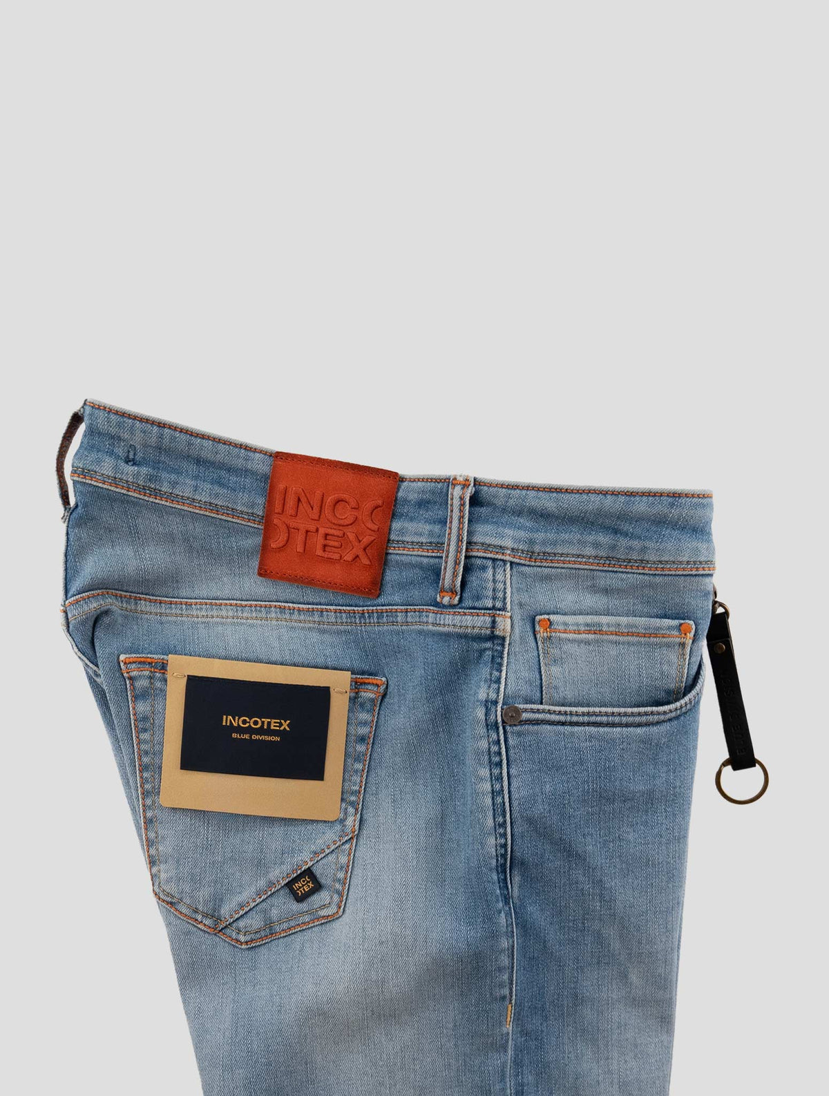 Incotex Blue Cotton Els Ea Jeans 3