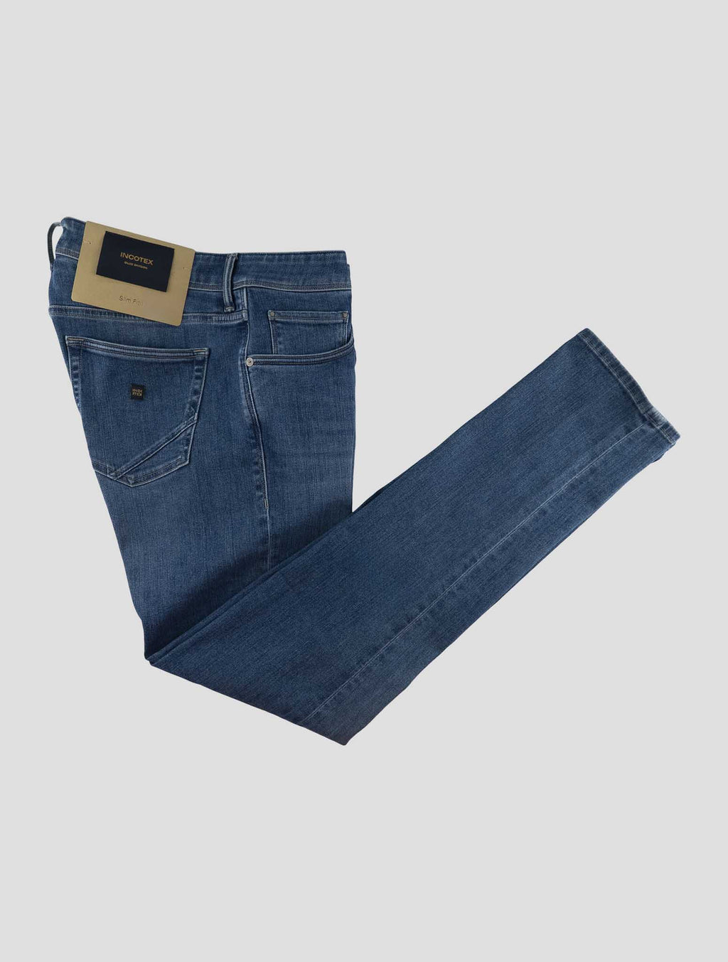 Incotex Blue Cotton Els Ea Jeans 1
