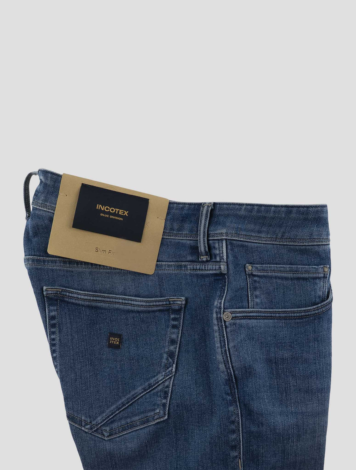 Incotex Blue Cotton Els Ea Jeans 3