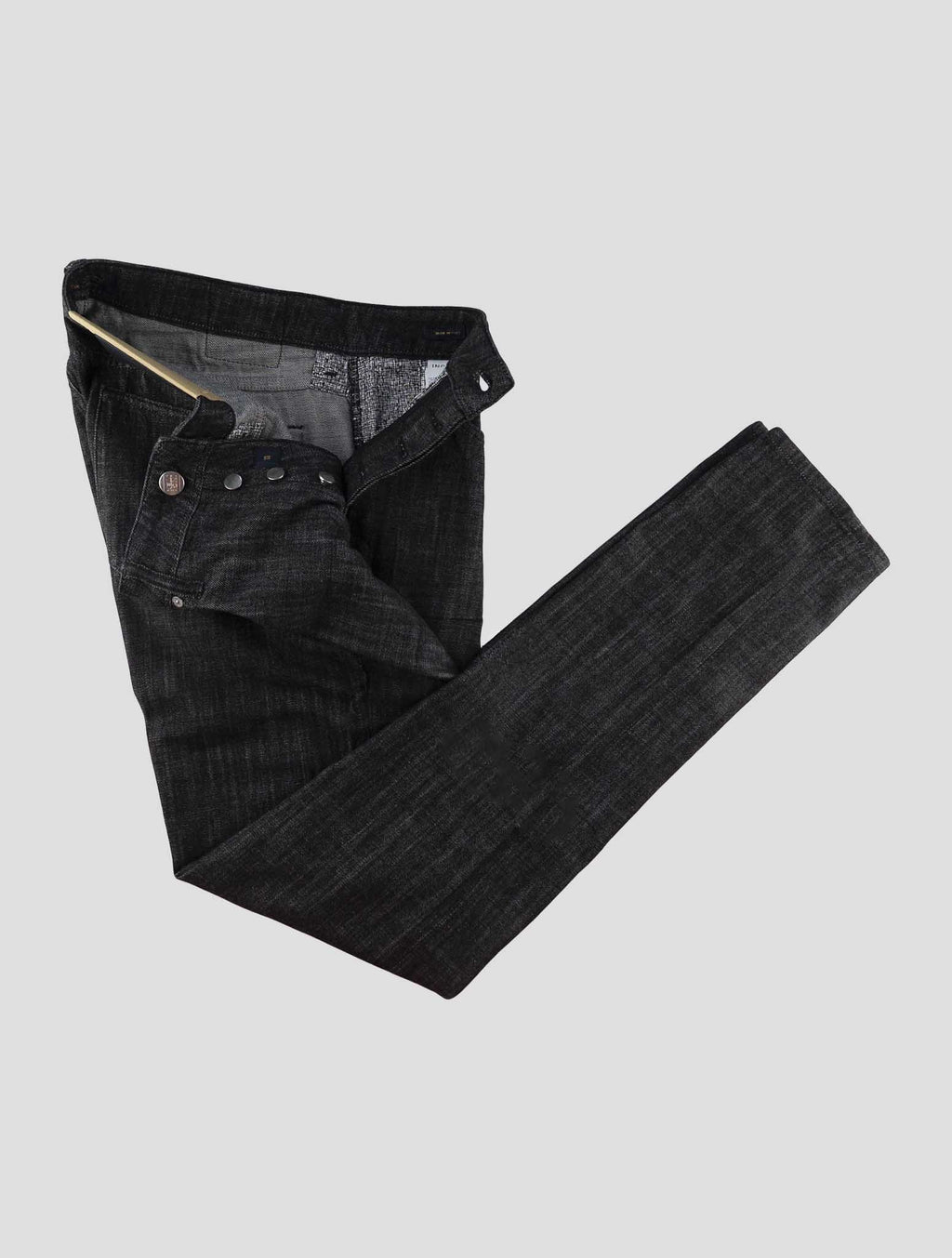Incotex Dark Gray Cotton Jeans 2