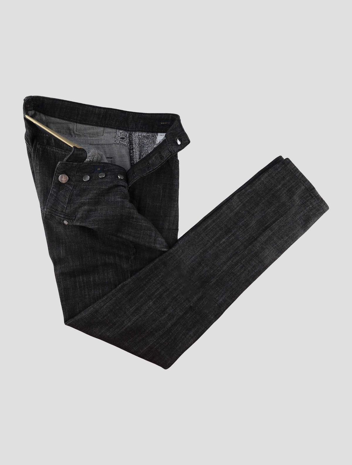 Incotex Dark Gray Cotton Jeans 2