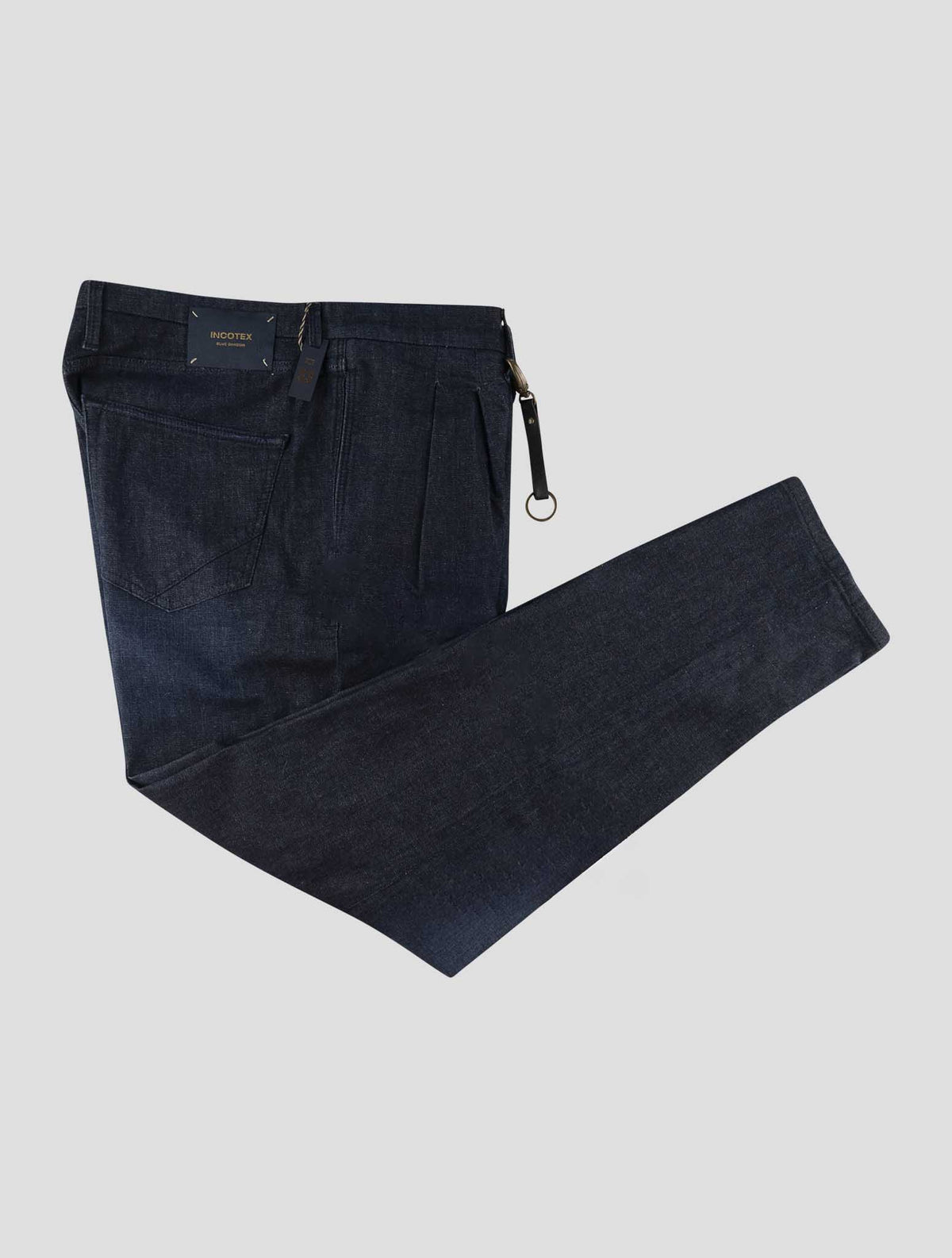 Incotex Blue Cotton Ea Pants Mod. Jeans 1