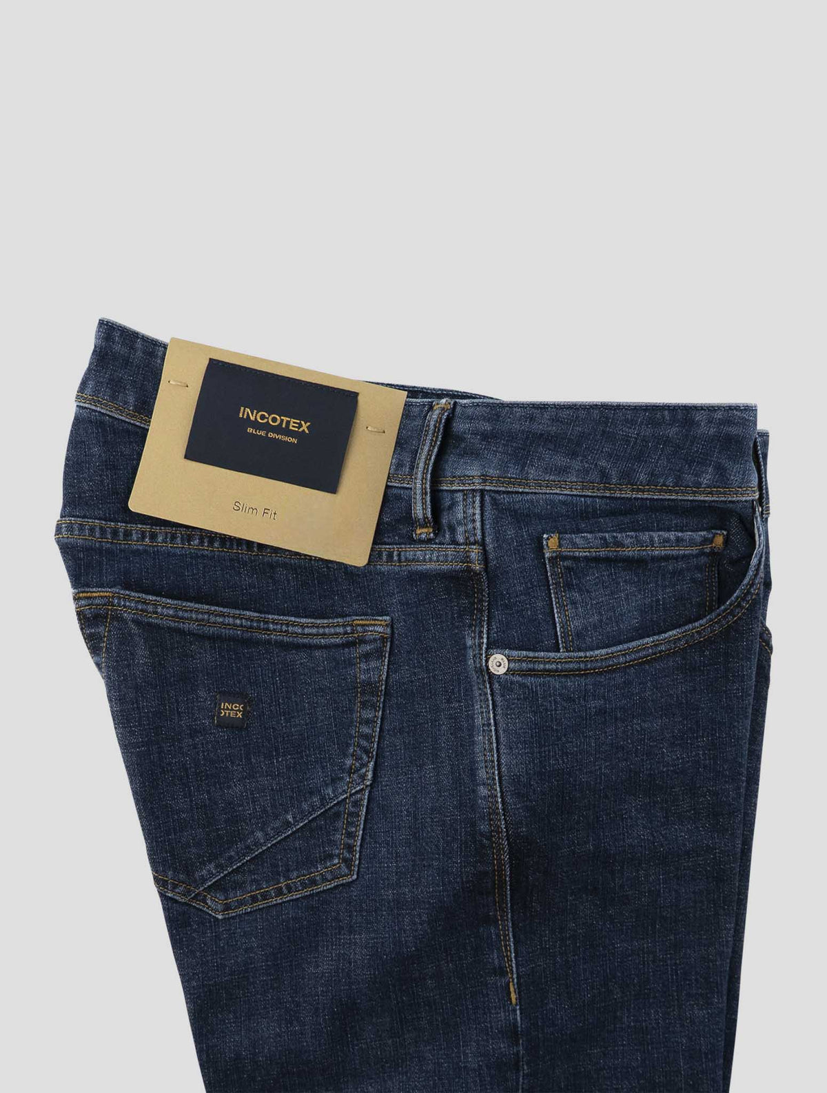 Incotex Blue Cotton Ea Jeans 3