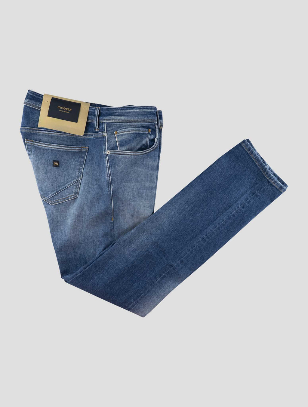 Incotex Blue Cotton Els Ea Jeans 1