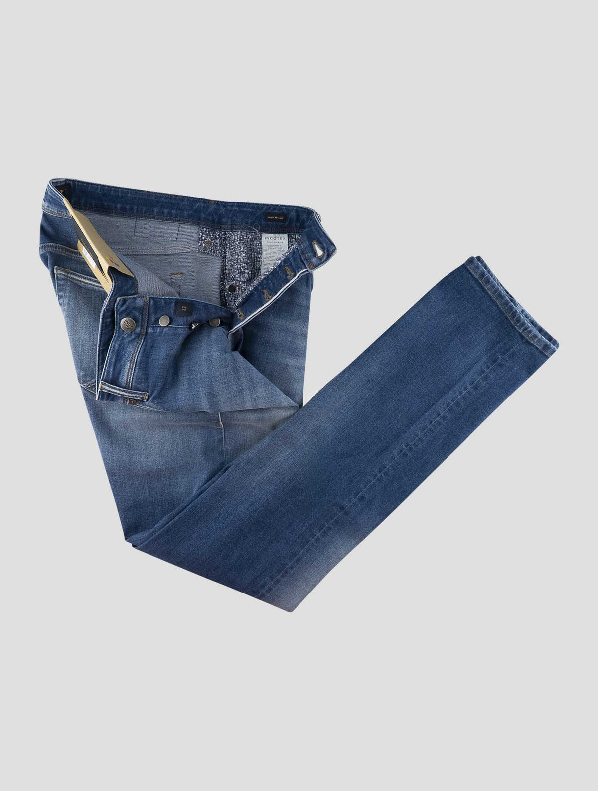 Incotex Blue Cotton Els Ea Jeans 2