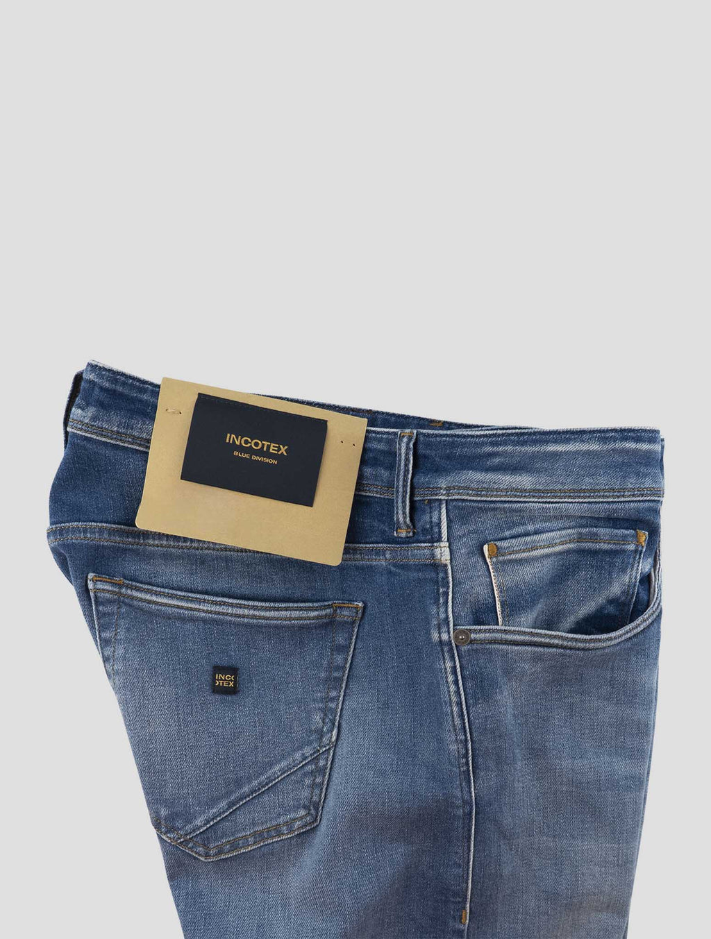 Incotex Blue Cotton Els Ea Jeans 3