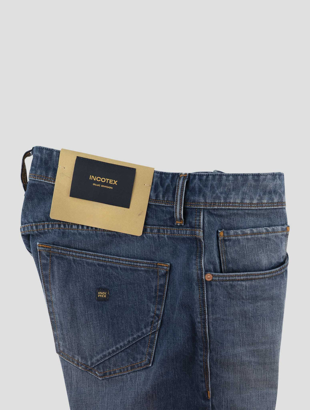 Incotex Blue Cotton Ea Jeans 3