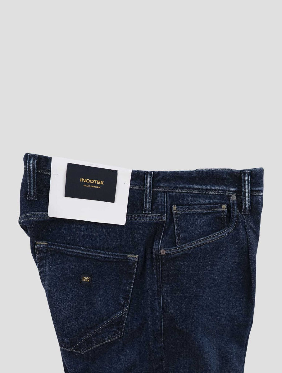Incotex Blue Cotton Ea Jeans