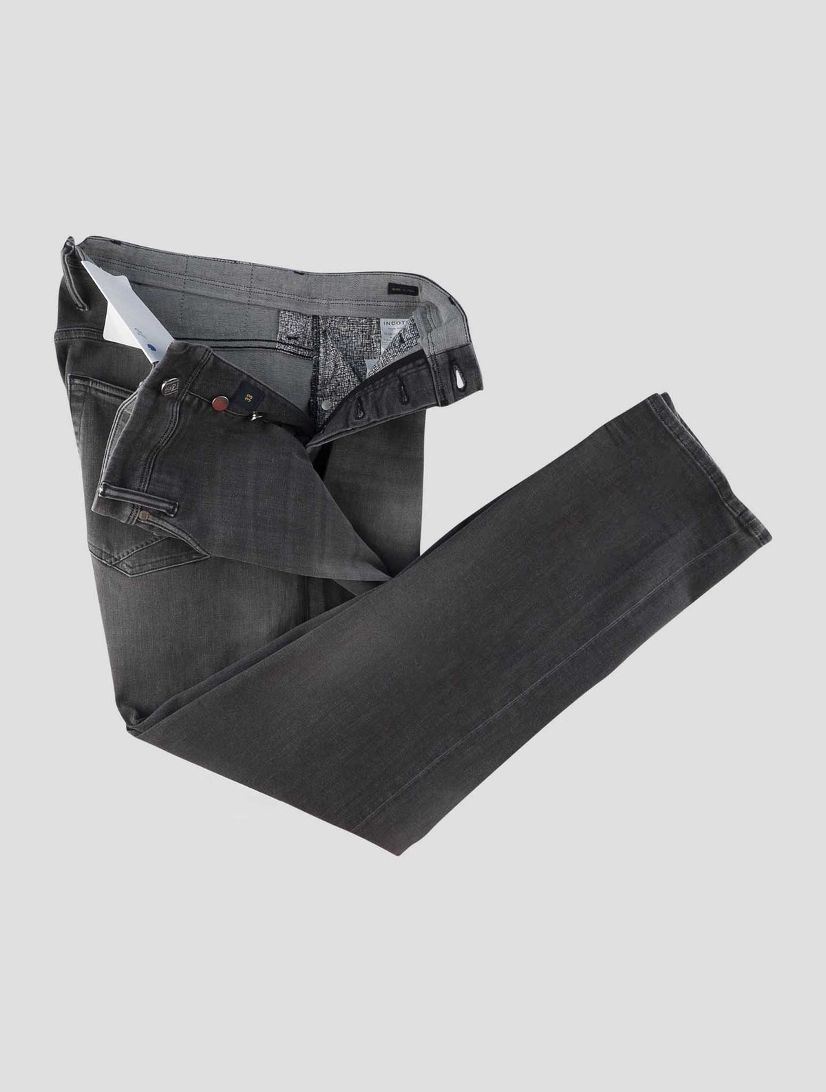 Incotex Gray Cotton Els Ea Jeans 2