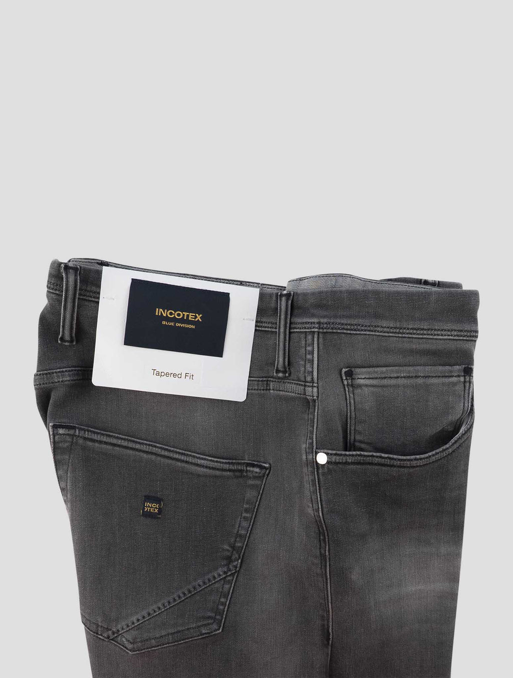 Incotex Gray Cotton Els Ea Jeans 3