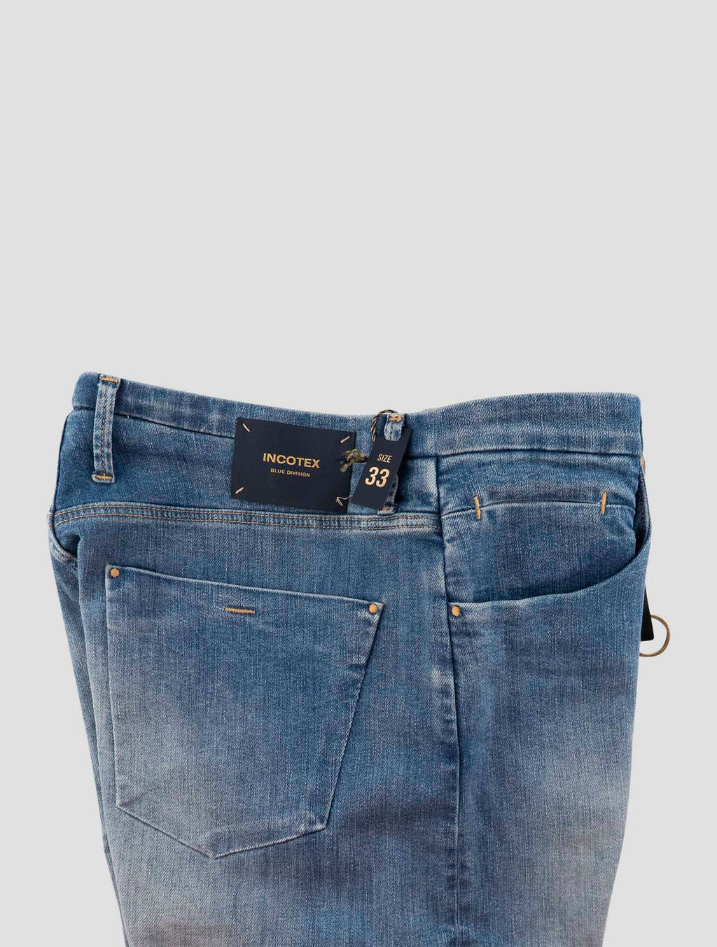 Incotex Blue Cotton Els Ea Jeans 3