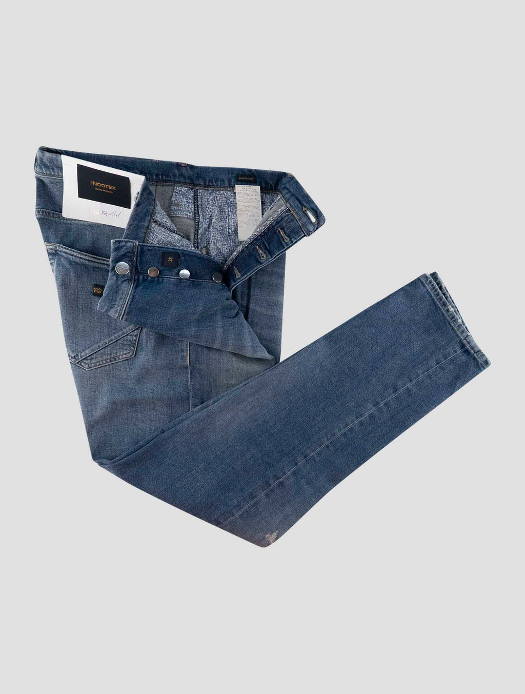 Incotex Blue Cotton Ea Jeans 2