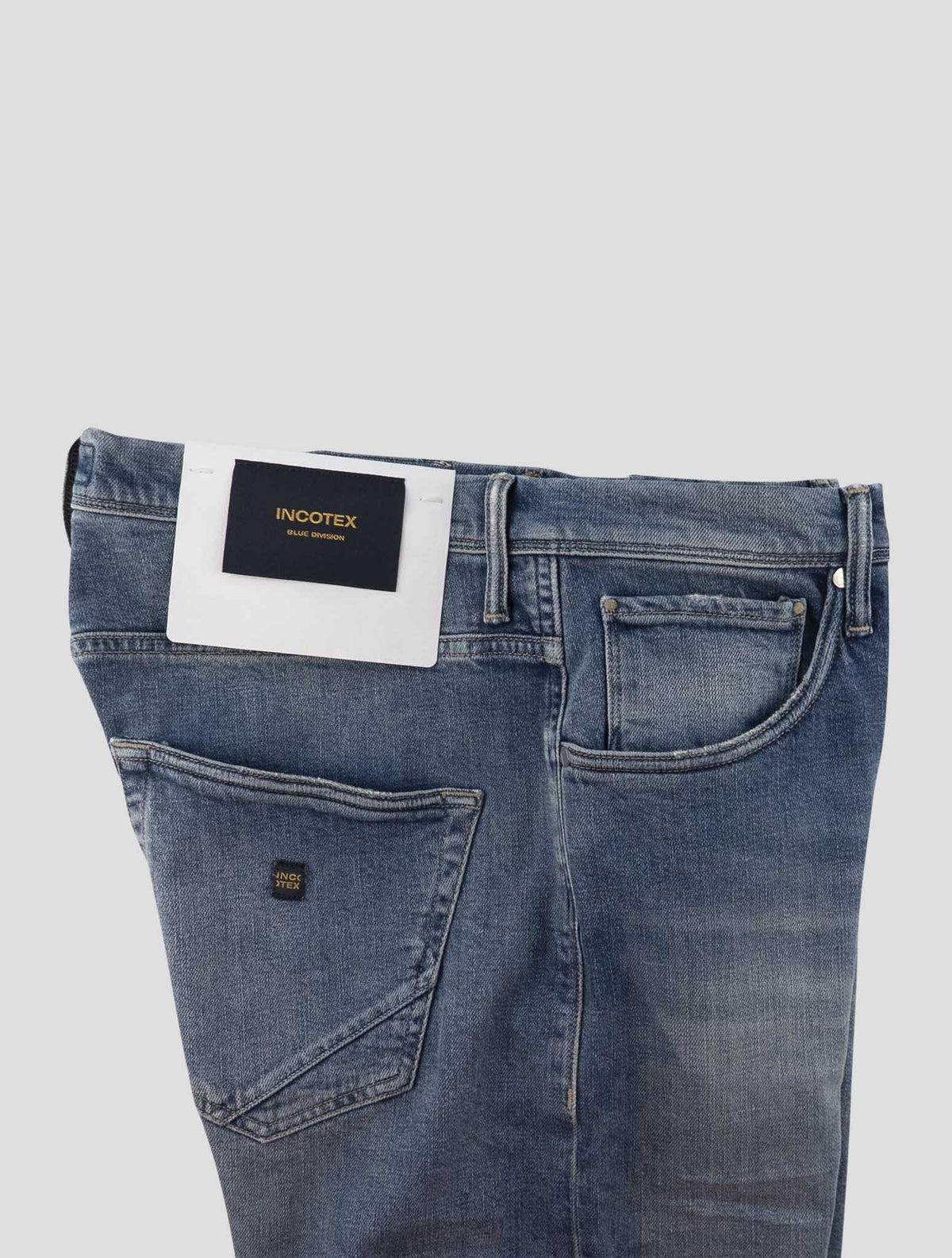 Incotex Blue Cotton Ea Jeans 3