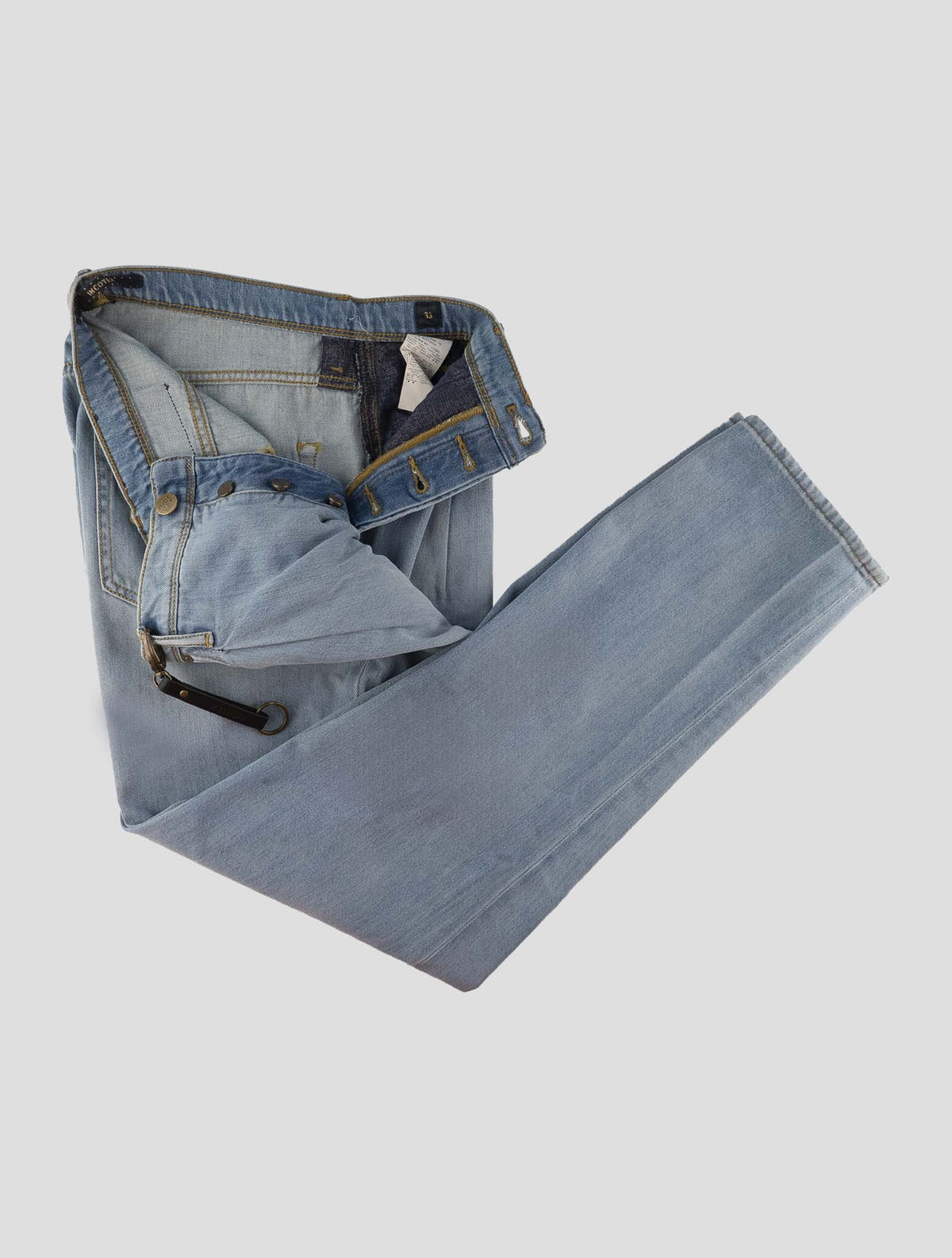 Incotex Blue Cotton Jeans 2