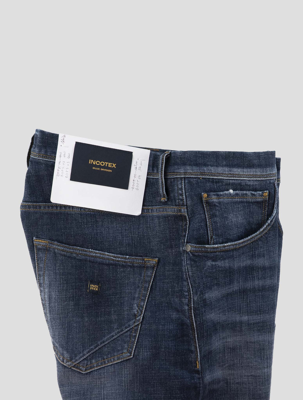 Incotex Blue Cotton Ea Jeans 3