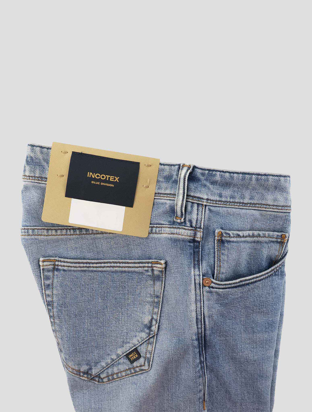 Incotex Blue Cotton Ea Jeans 3